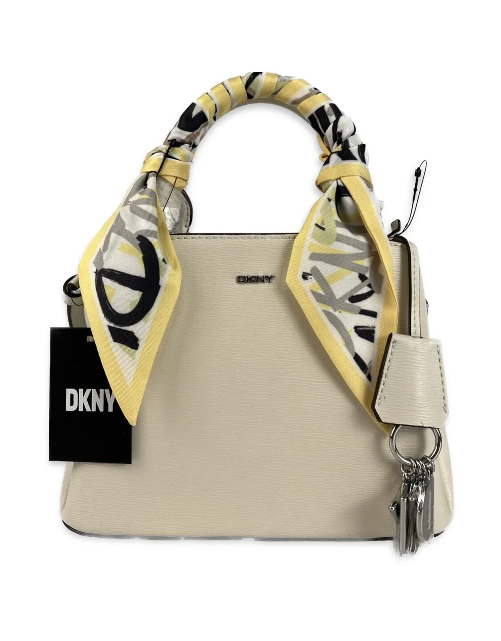 Dkny Paige Medium Duffle Bag In Ivory