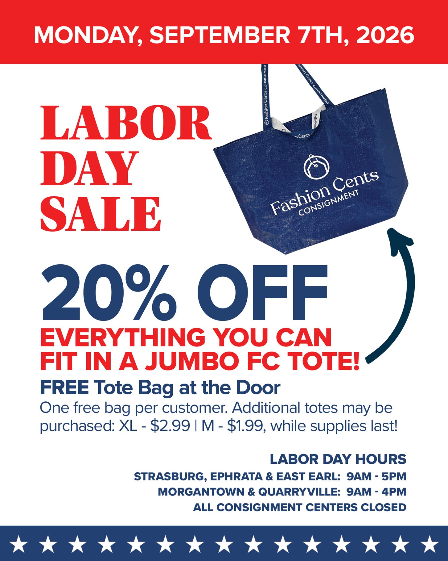 Labor Day Sale