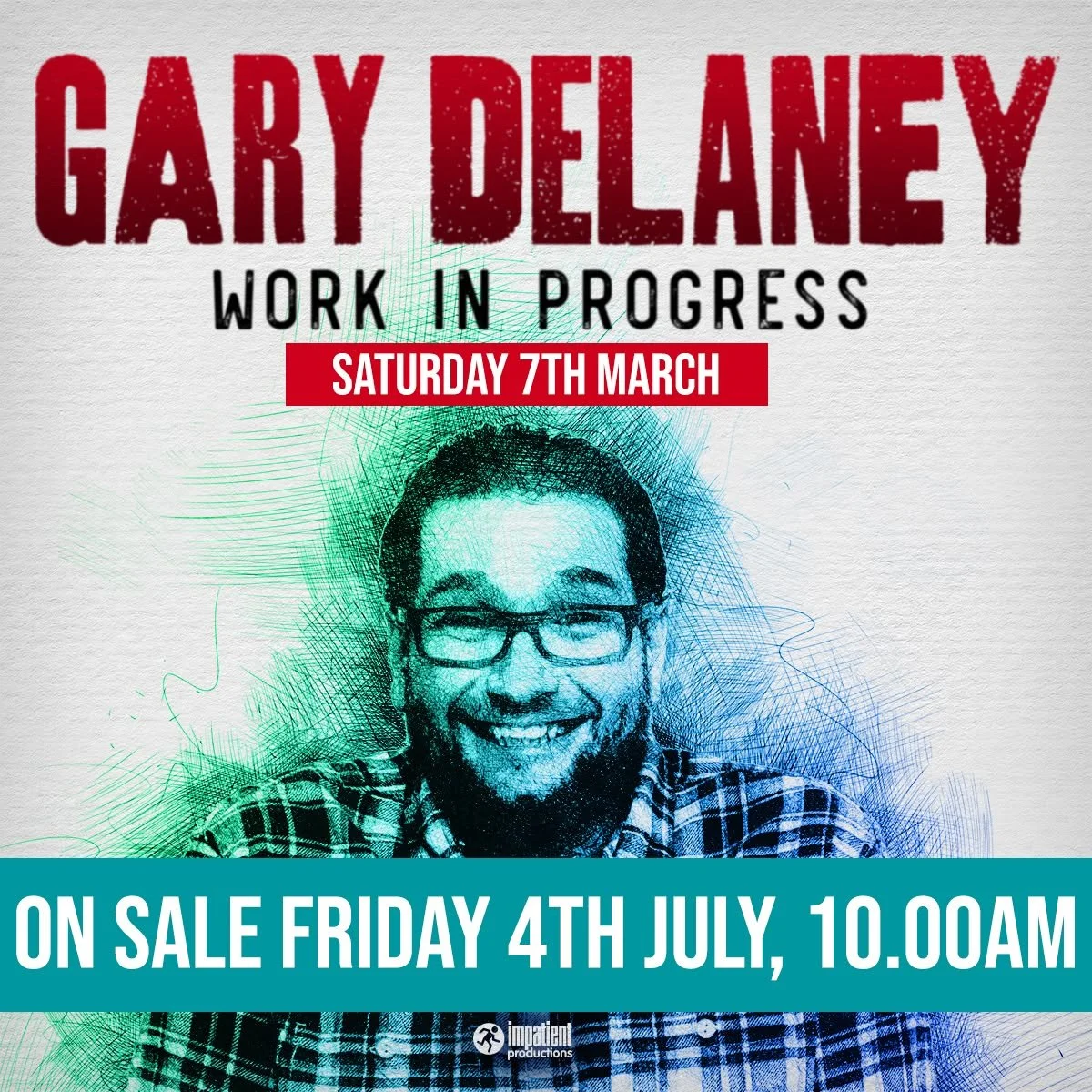 We put this on sale at 10am today and the stalls area of the theatre has almost sold out already! Book for @garydelaneycomedian now to avoid disappointment! 😍