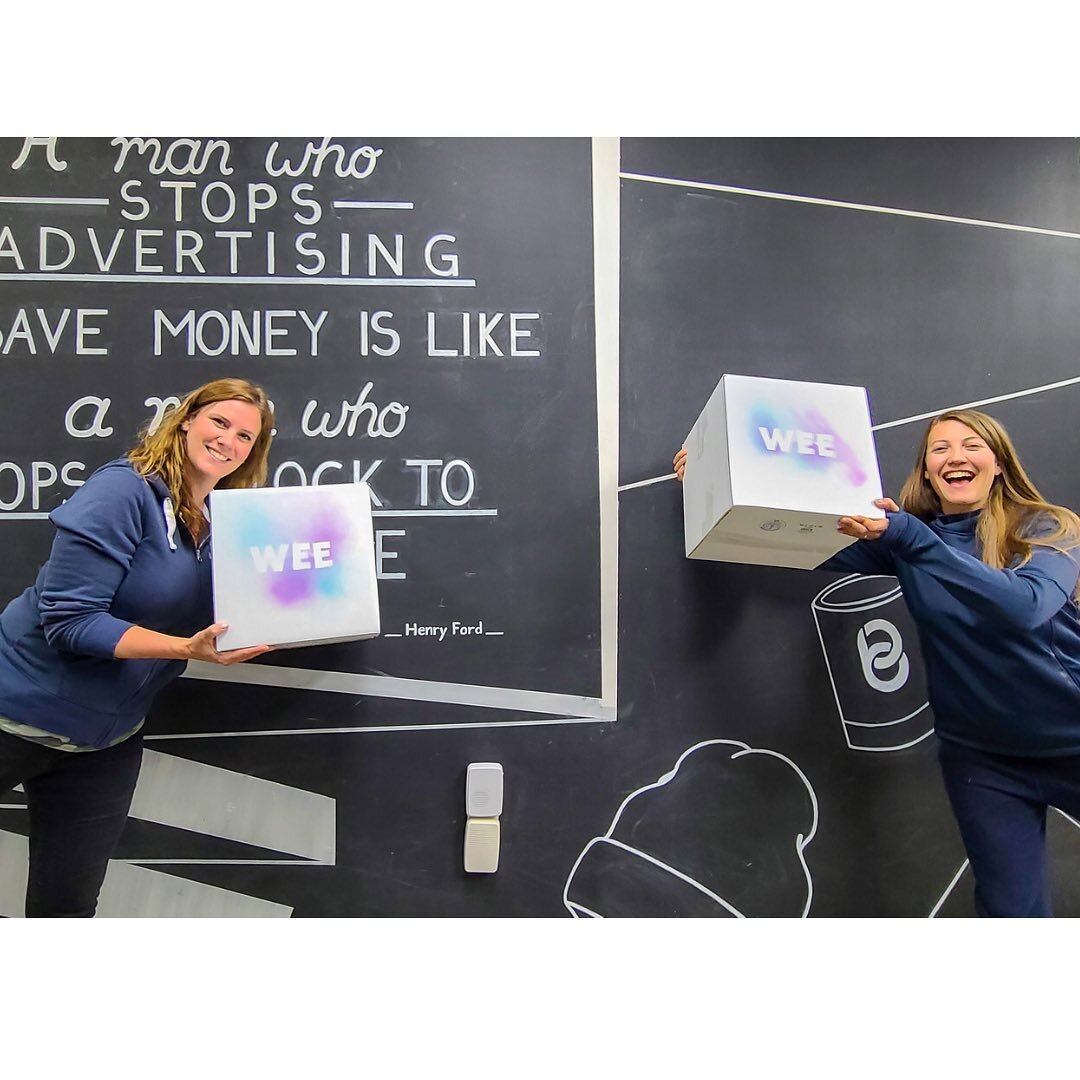 Received our #PPPCWEE Swag Box today 🥰 Check out Jen and Tanya's excitement - they couldn't wait to open it up! We're usually the ones preparing packages for our clients, so it was super fun being on the other end receiving the promo box this time!
