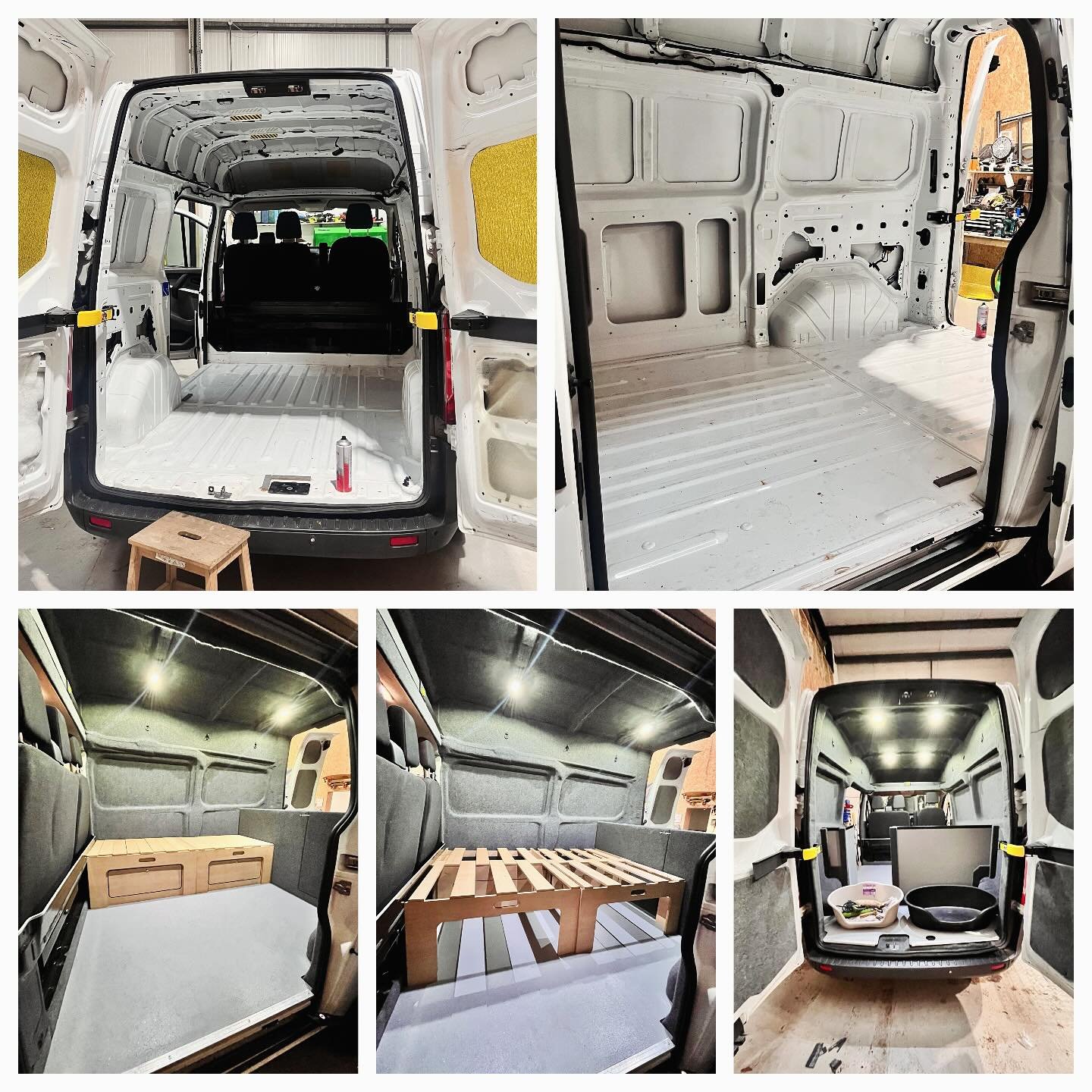 Sometimes it&rsquo;s the simple things that count.
Here our customer wanted somewhere to put their head down, and a comfortable space for their dogs to put theirs down too. 💤 

The sliding bed unit was supplied by the customer, which we treated in h