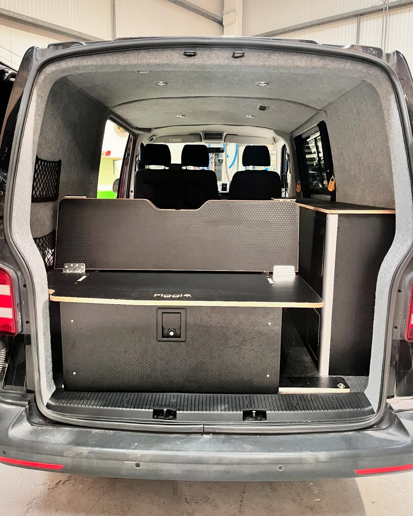 Who loves a pop top? 
We love a pop top!
Here we have a vw t6 a returning customer came in for a westdubs pop top install.
Black gloss roof ◼️
Scenic canvas 🌁
Bed system 🛏️
New spot lights💡
We at Volks Conversions love fitting Westdubs roofs. In o
