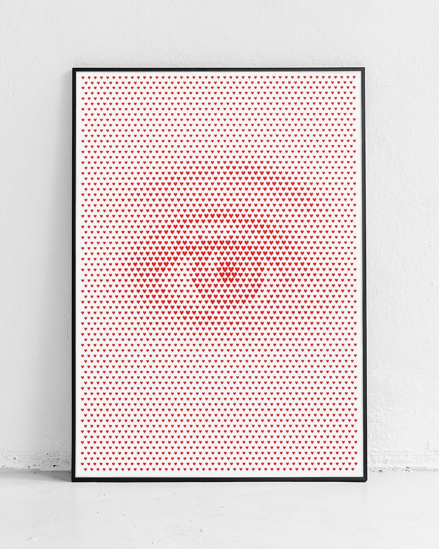 Oldie but.. Amor a primera vista 👁️❤️

Limited 100 edition hand-made serigraphs. Created with love in Barcelona. 70 cm x 1 meter.  Signed and numbered Paper Fedrigoni vellum white, 215g / m2. Composed of ecological fibers, cotton and cellulose fiber