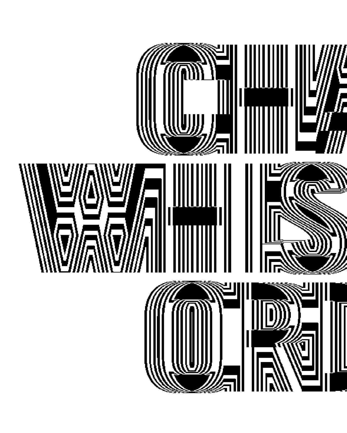 Typography lettering exploration
👨&zwj;💻👨&zwj;💻👨&zwj;💻
🖨️🖨️🖨️
IA says: A possible rationale for the phrase &quot;Chaos whispers order&quot; could be that it suggests that even in the midst of chaos and confusion, there is an underlying order