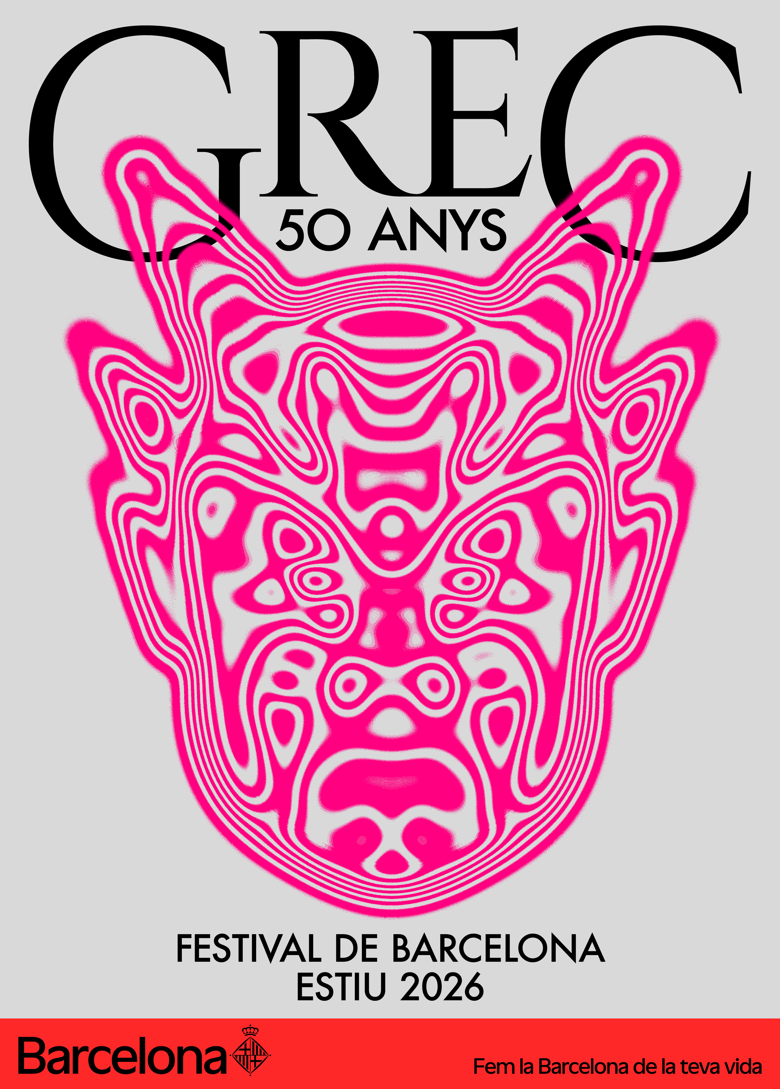 Festival-Grec-2026-50-nys-Sergi-delgado_OPtical_art_FAUNE-teatre-poster-Cartell-01.png