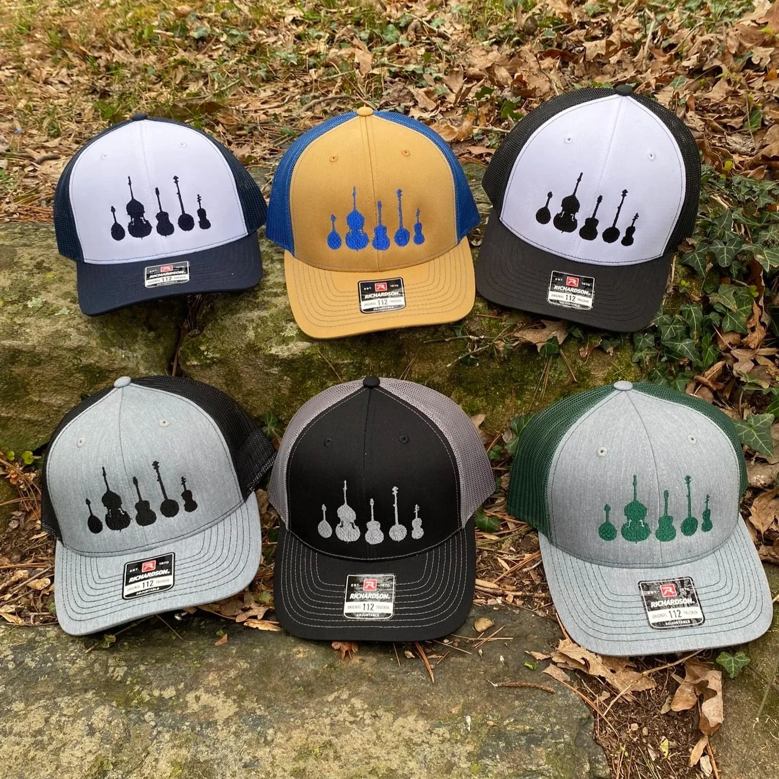 Billy Strings Instruments Embroidered Hat