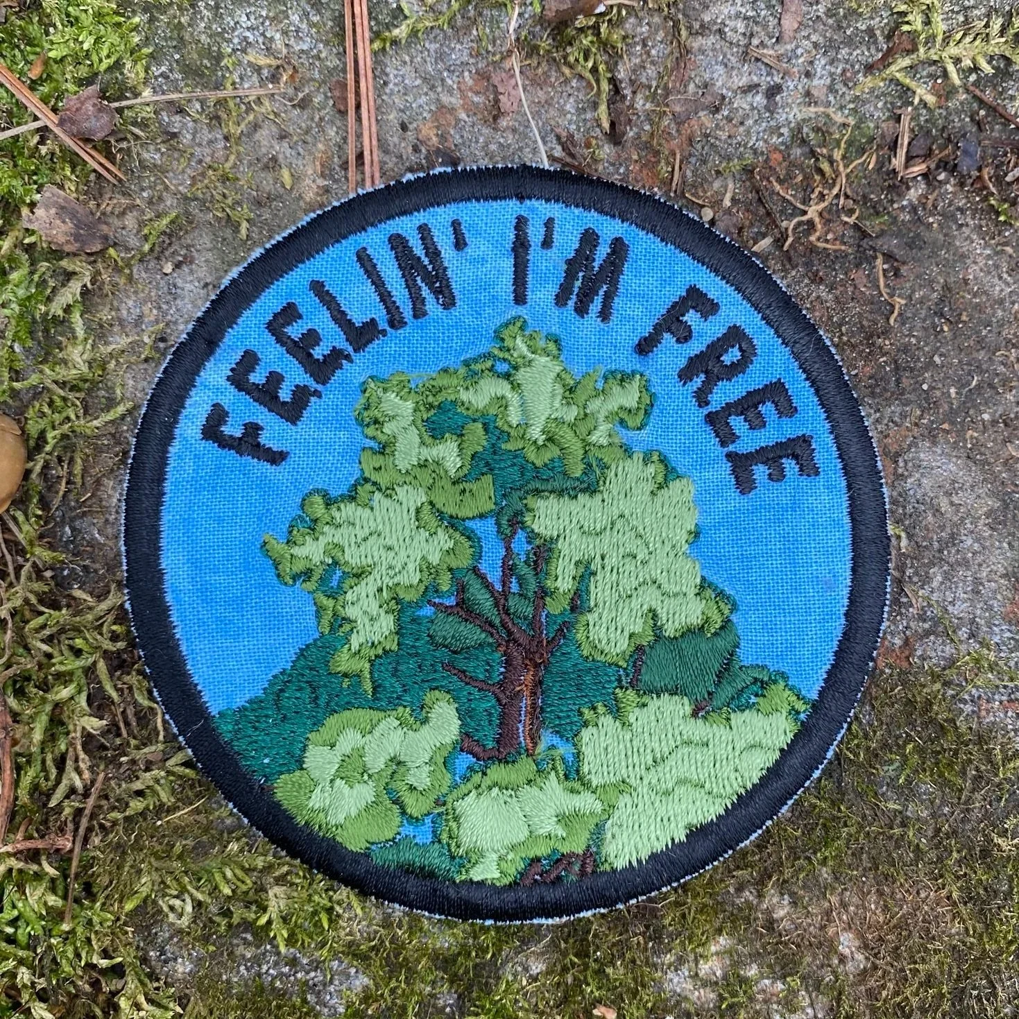 The Waker Handmade iron-on embroidered Widespread Panic patch