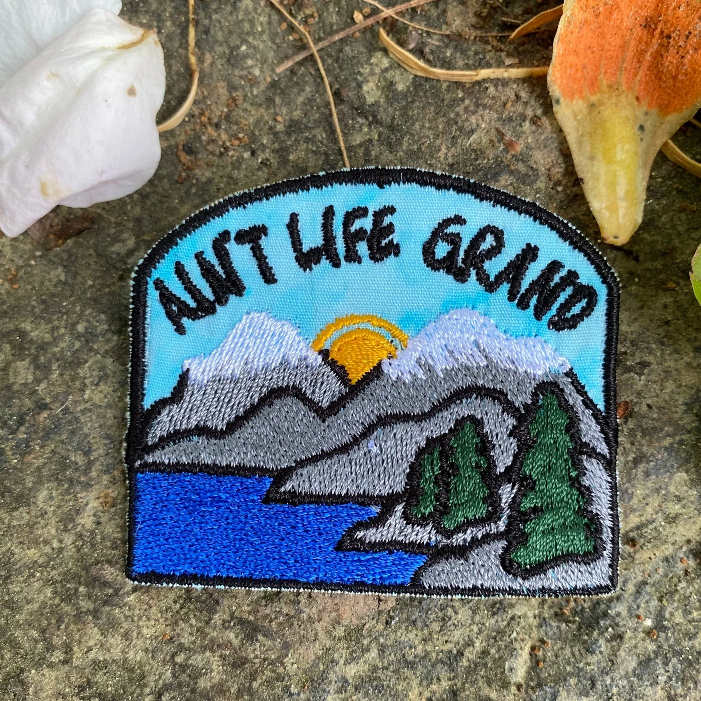 Ain't Life Grand Handmade iron-on embroidered Widespread Panic Patch