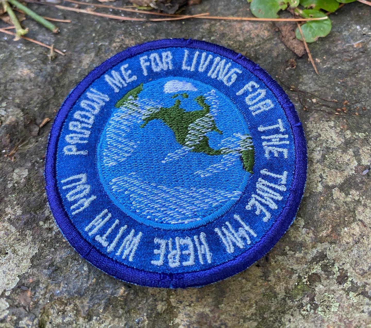 This Old World Handmade iron-on Billy Strings embroidered patch