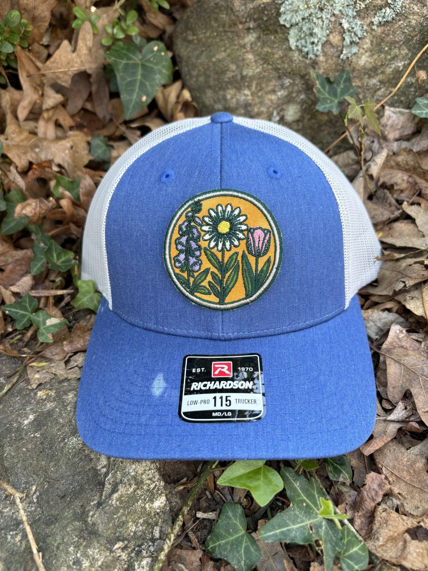 FDT Handmade Embroidered Patch Trucker Hat