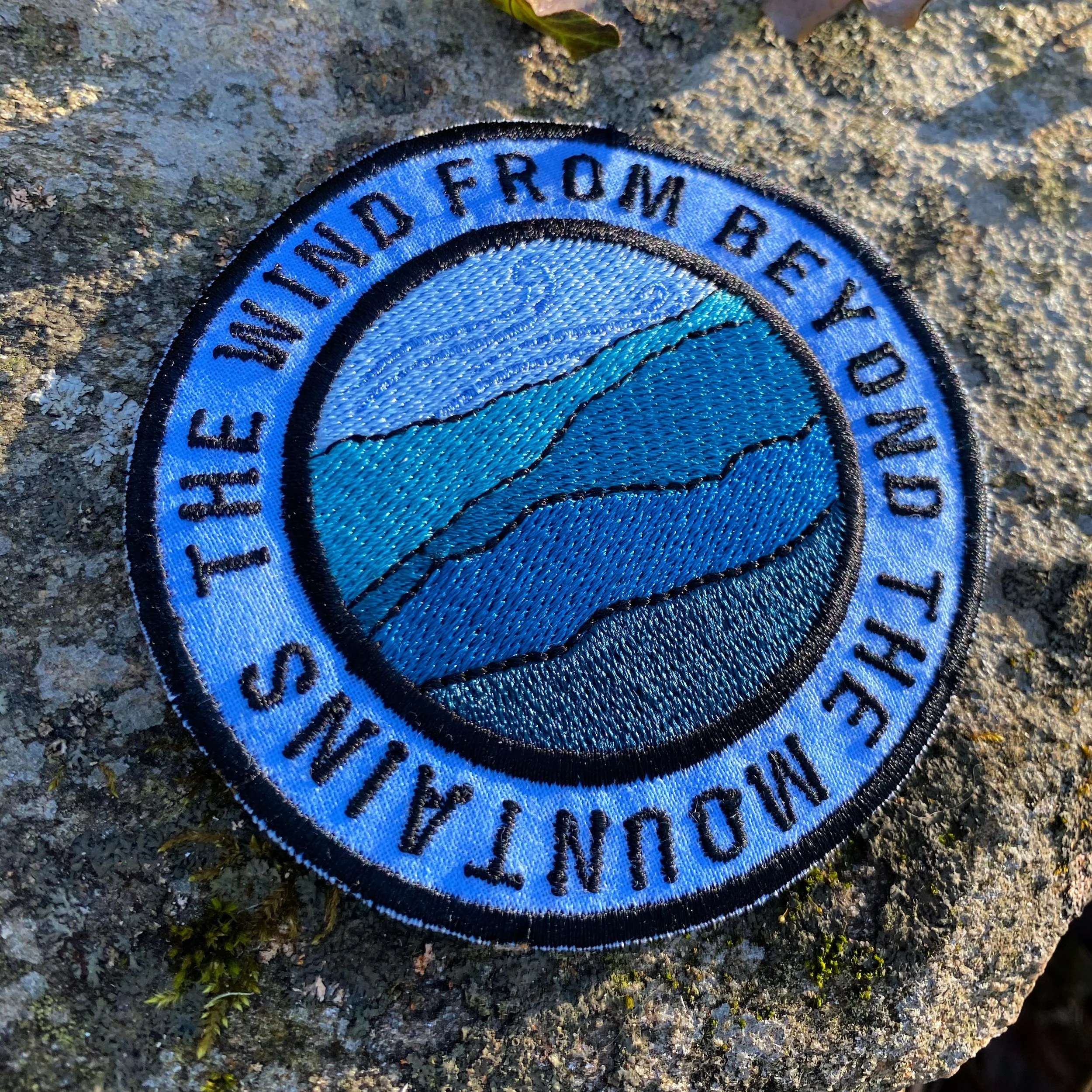 Tela Handmade iron-on embroidered Phish patch