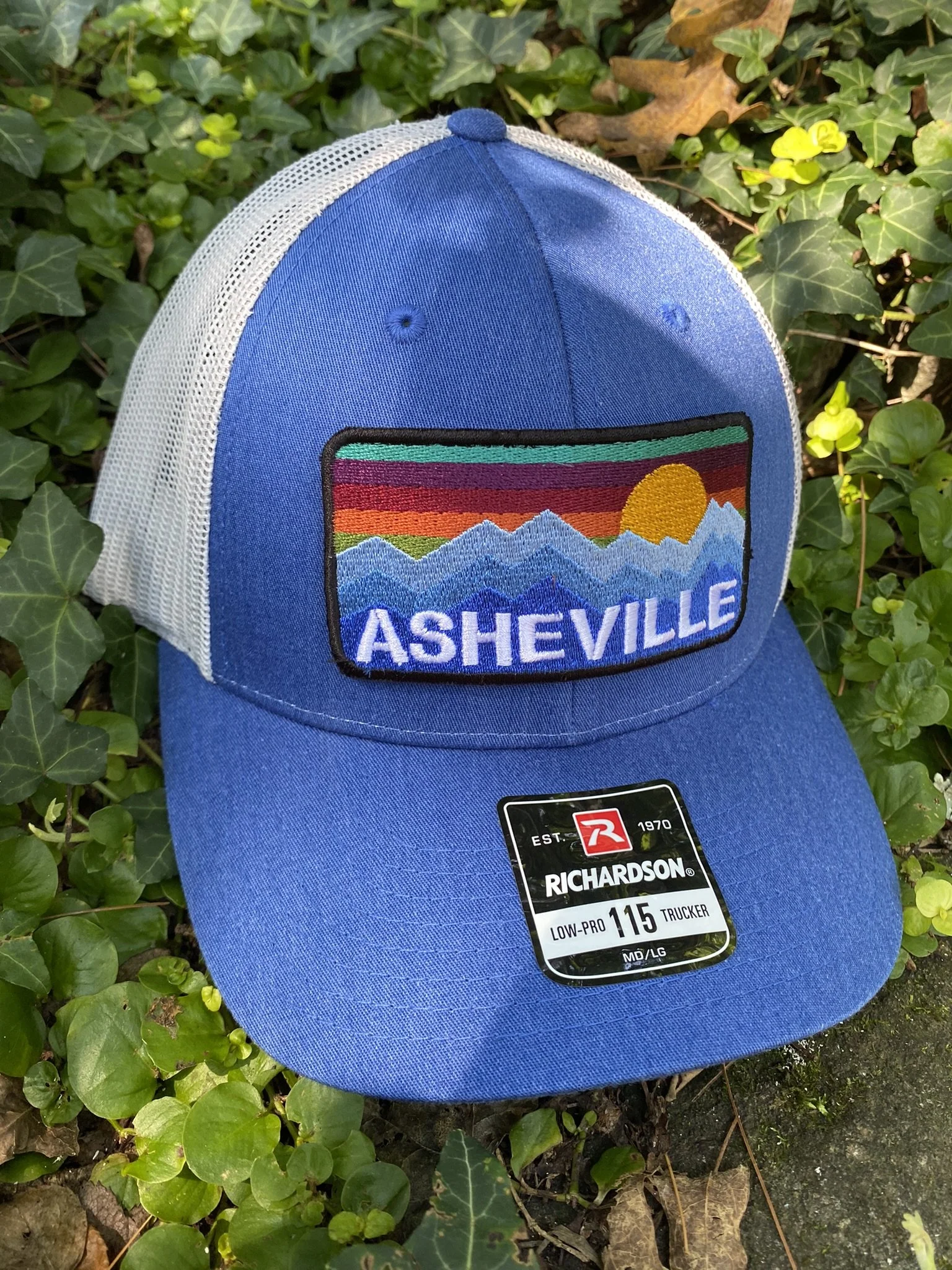 Asheville Embroidered Trucker Hat