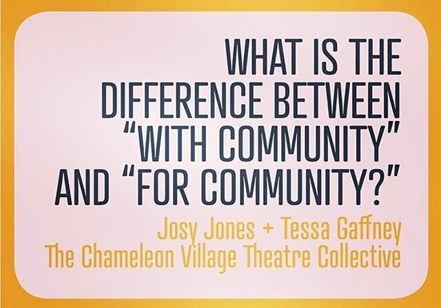 Repost from @cpcommunities! What is the difference? We can&rsquo;t wait to share what we&rsquo;ve found during this journey! See you in #Cincy!

#placemaking #theatre #withcommunity #leadershipsummit #creativeplacemaking