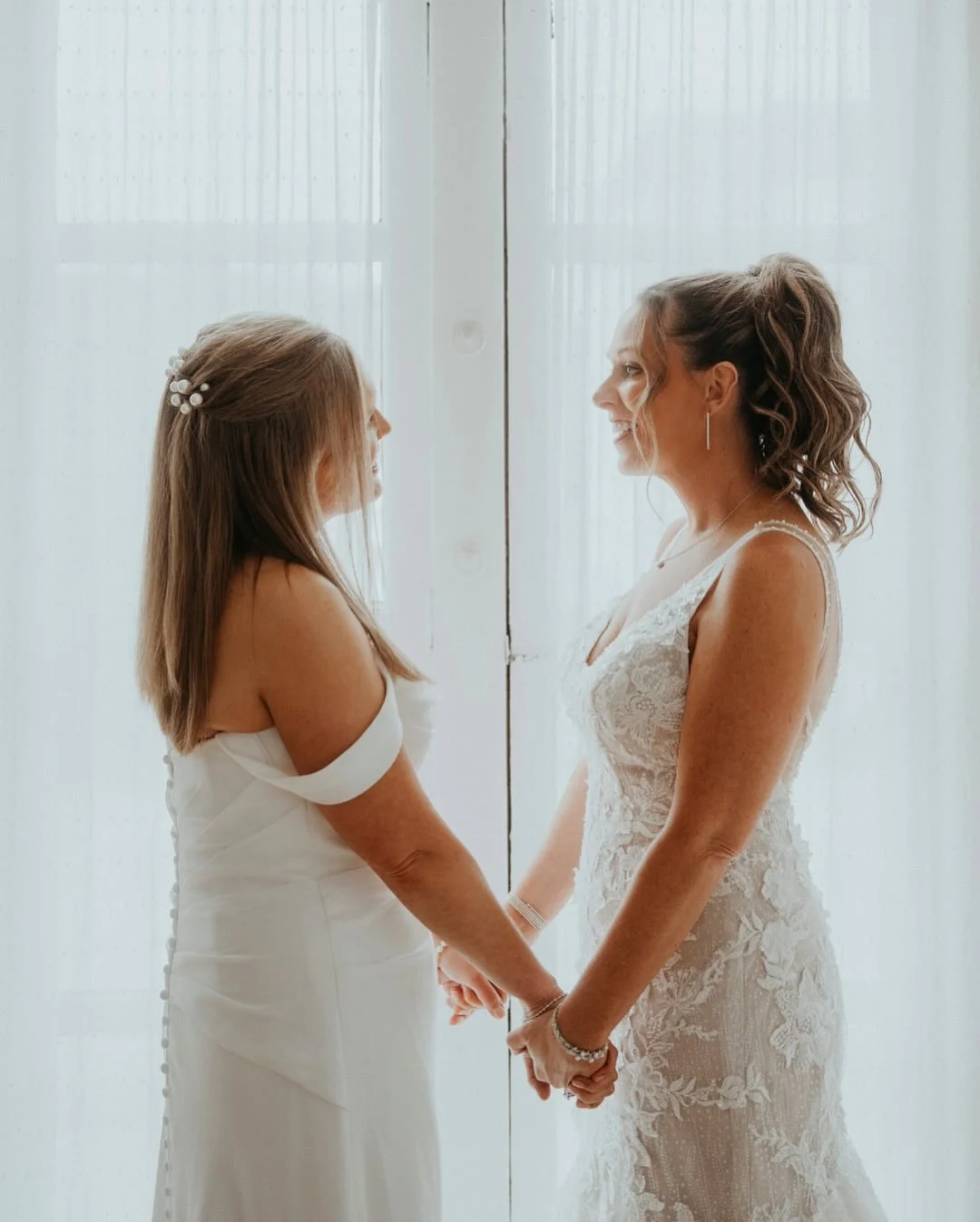 Rae & Emily’s wedding day was elegant, warm, and overflowing with love. @thecapitolroom has never felt more alive than it did surrounded by their families and all the friends who adore them. A beautiful reminder that queer love deserves to