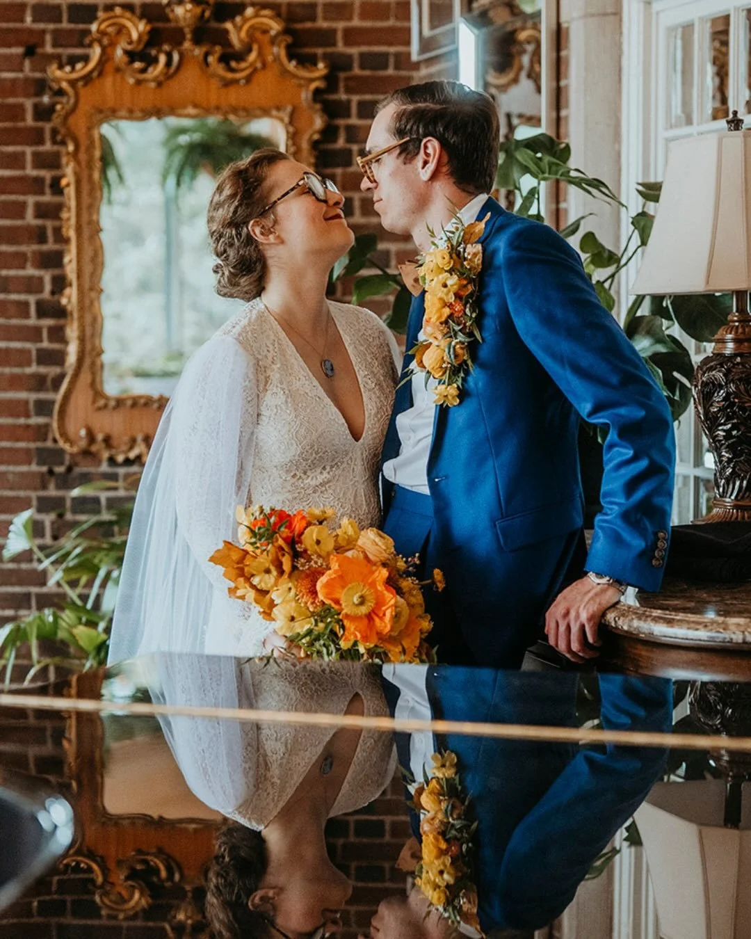 These two newlyweds know how to throw a wedding. Can&rsquo;t beat their chemistry, joy or their florals 
👏 🌼 🎀💛👡

I&rsquo;ll photograph the two of you anytime. Cheers lovebirds 
.
.
.
#MinnesotaWeddingPhotographer
#TwinCitiesWedding
#Minneapolis