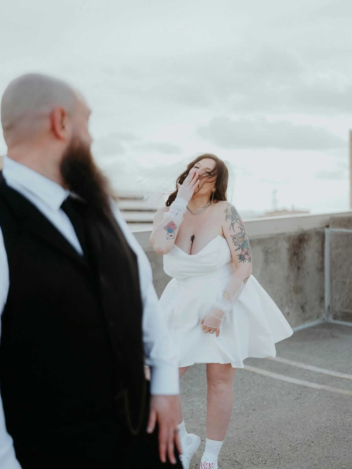 Damn these two are a good time 🤘 💋 ☀️ 
Congrats newlyweds