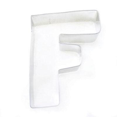 COOKIE CUTTER LETTER - F