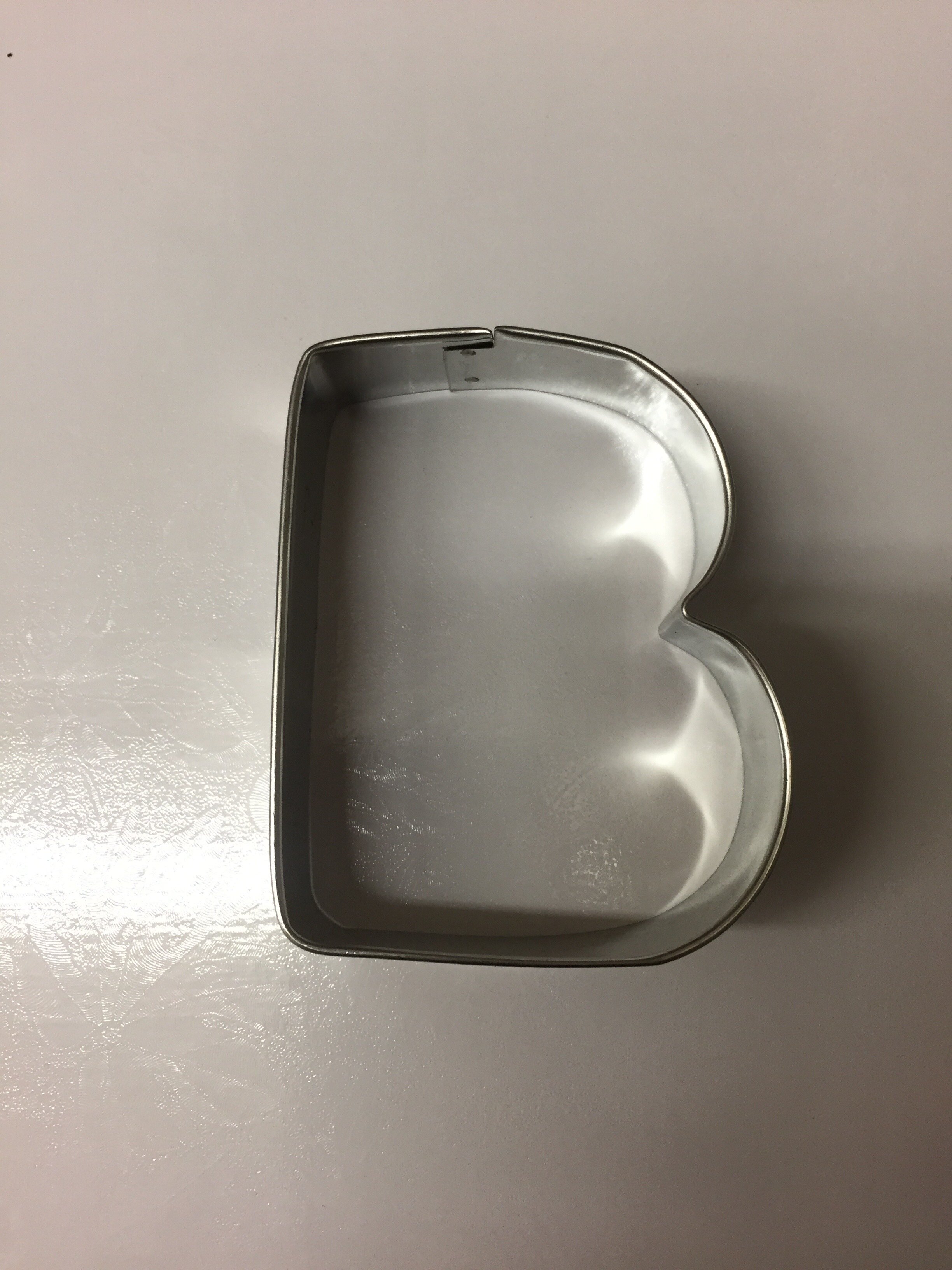 COOKIE CUTTER LETTER - B