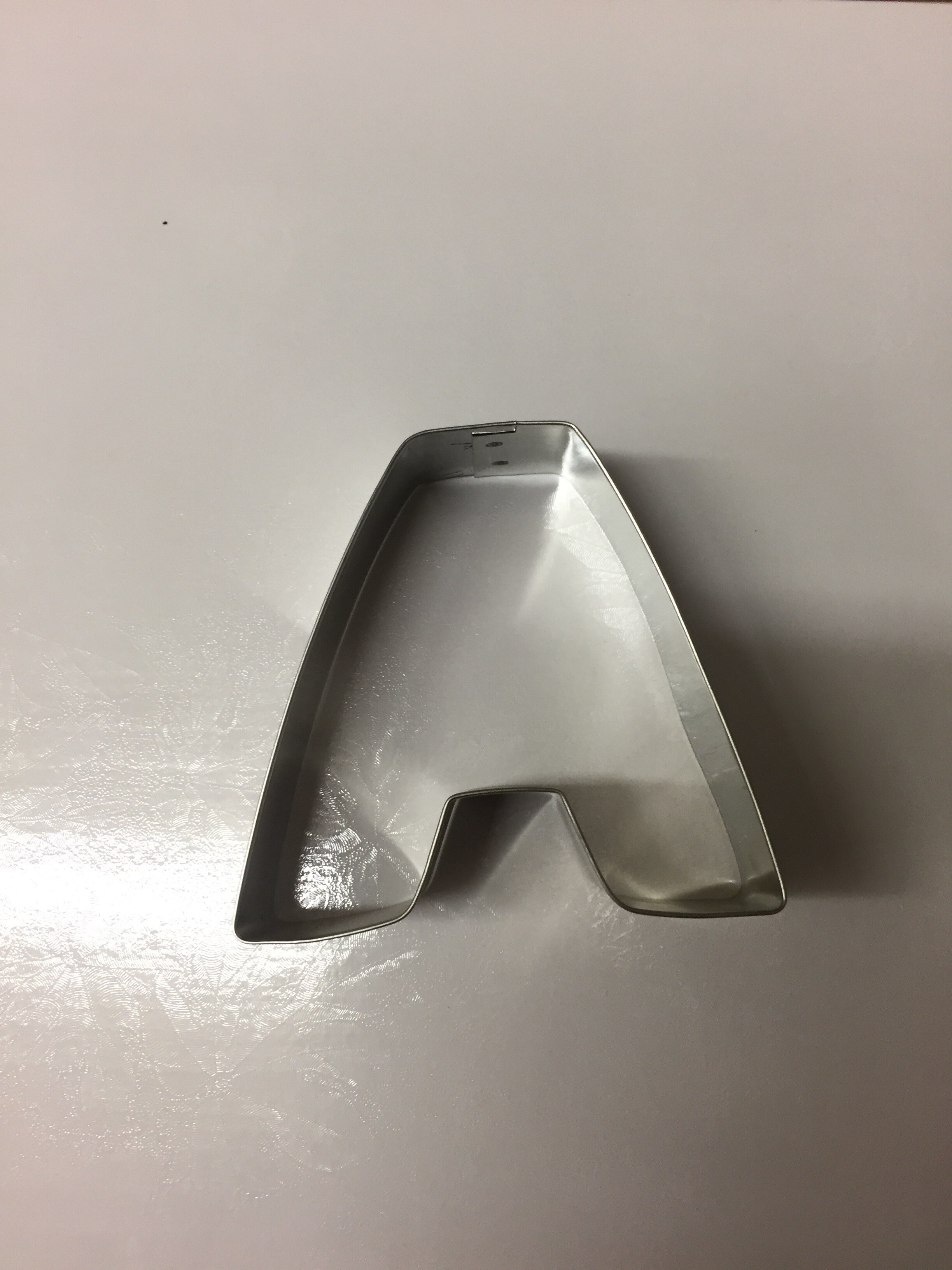 COOKIE CUTTER LETTER - A
