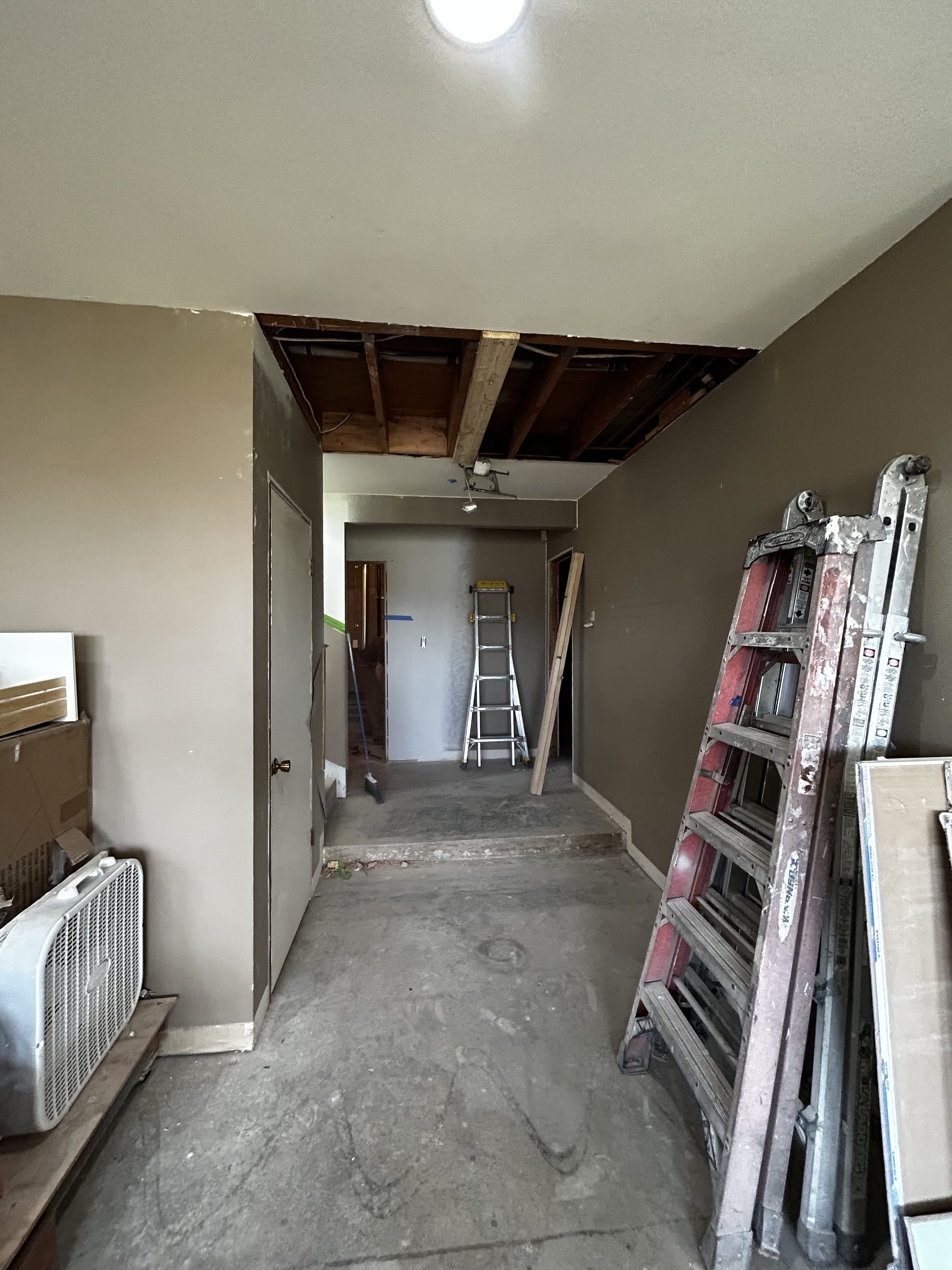 Home Renovation Seattle WA: Framing Out a Wall for Space and Privacy