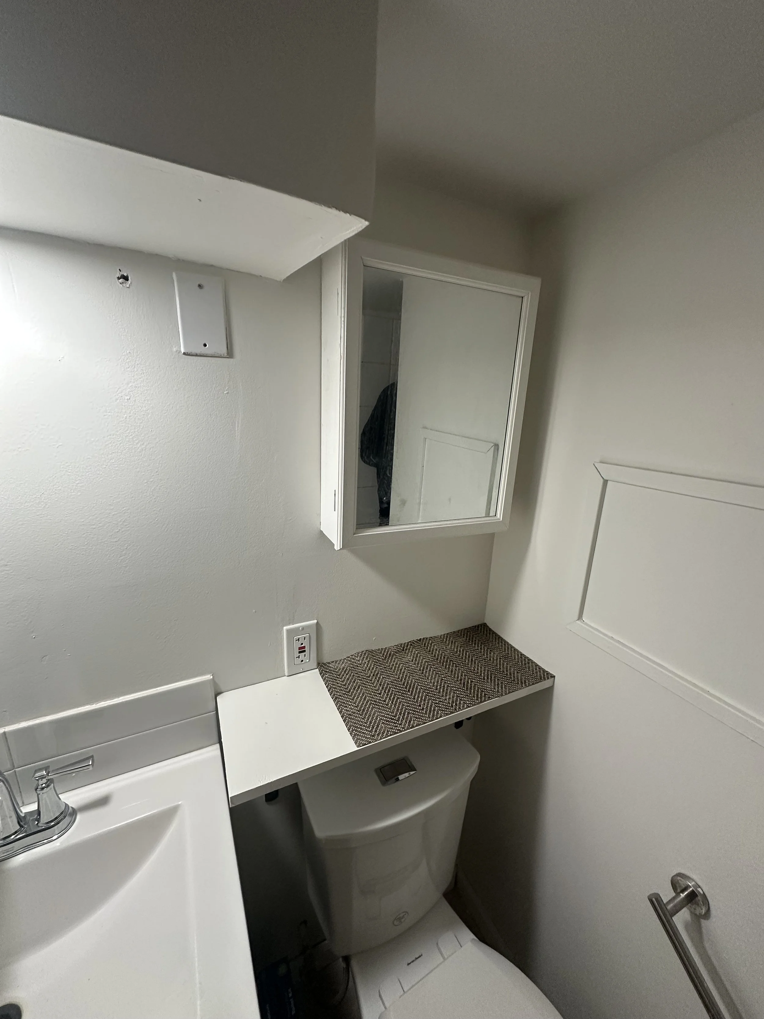 Spick and Span Bathroom After Seattle Siding Repair