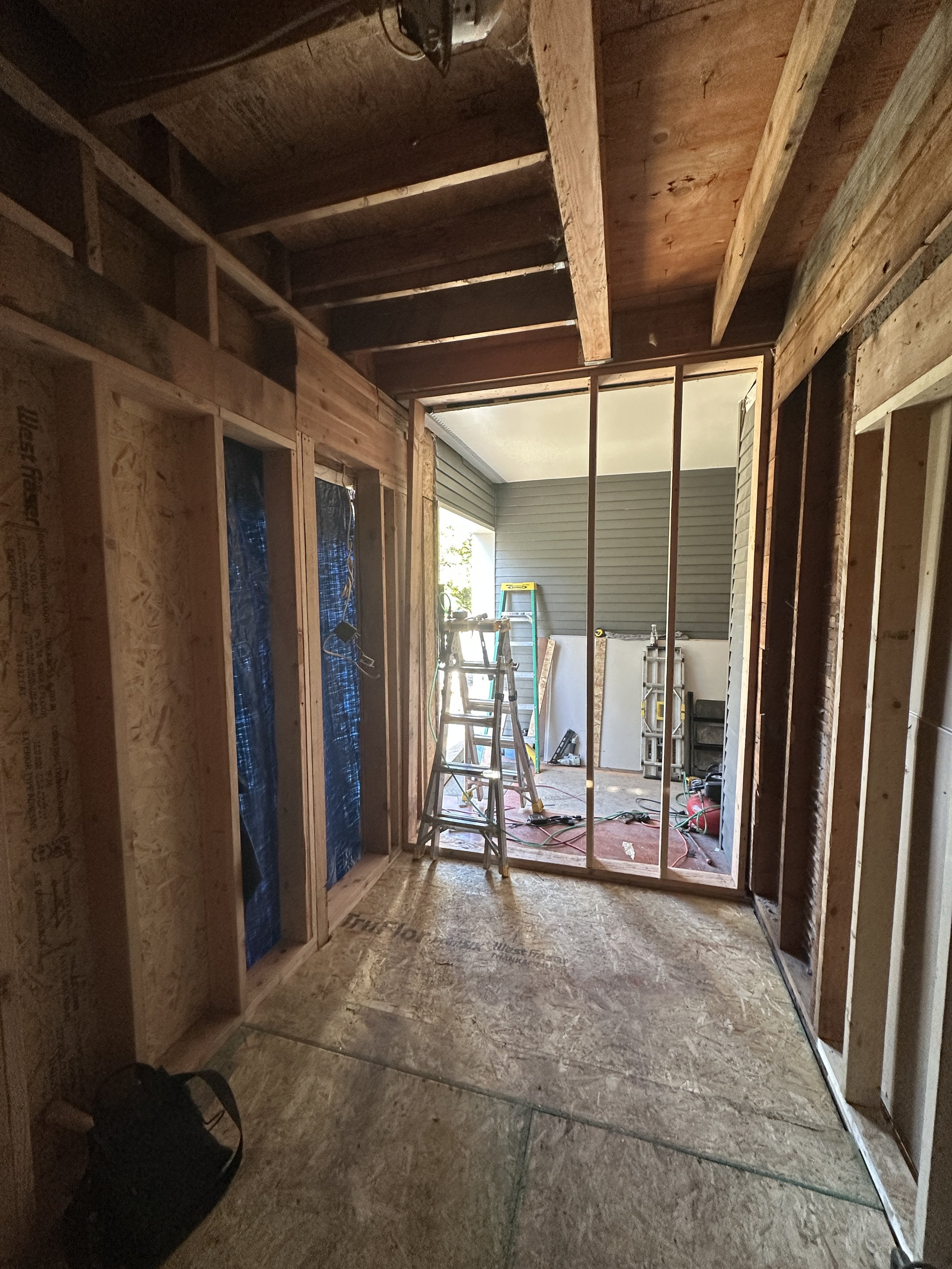 Structural support installation Bellevue