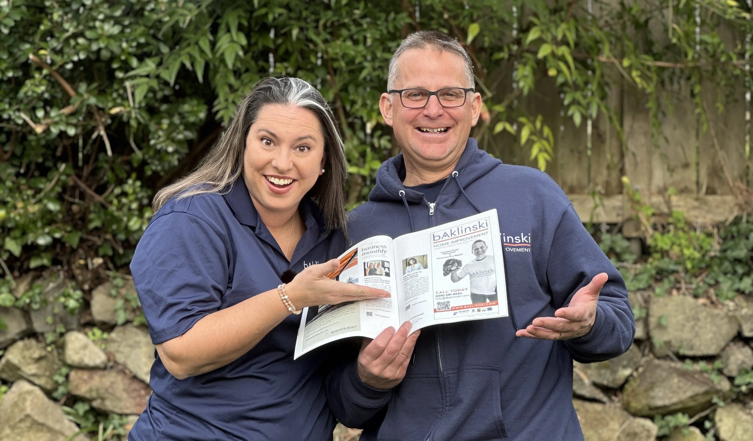 Baklinski Home Improvement featured in Mercer Island City Lifestyle Magazine as 2025 Turnaround Company of the Year