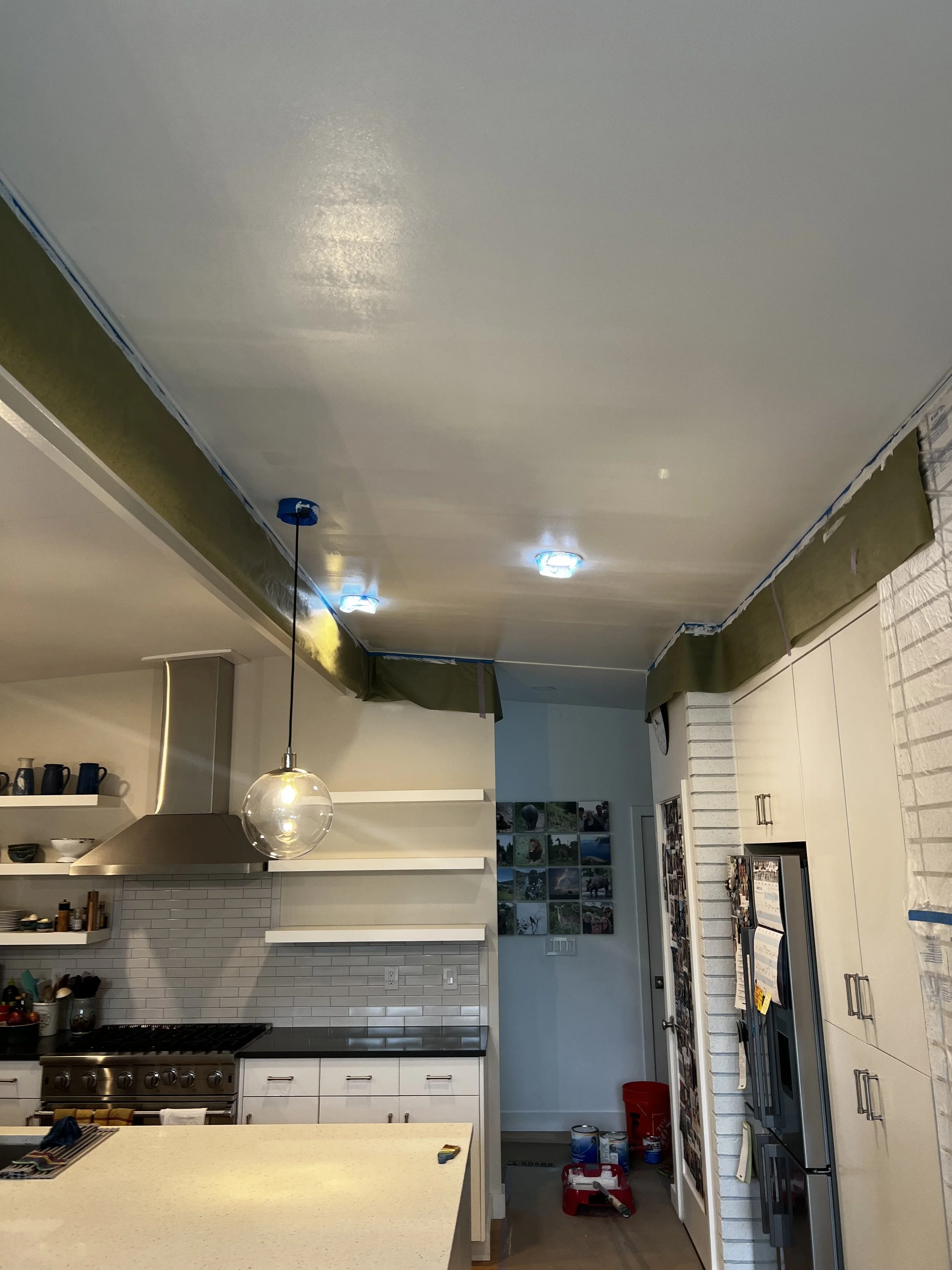 Beautiful Ceiling Restoration After Water Damage