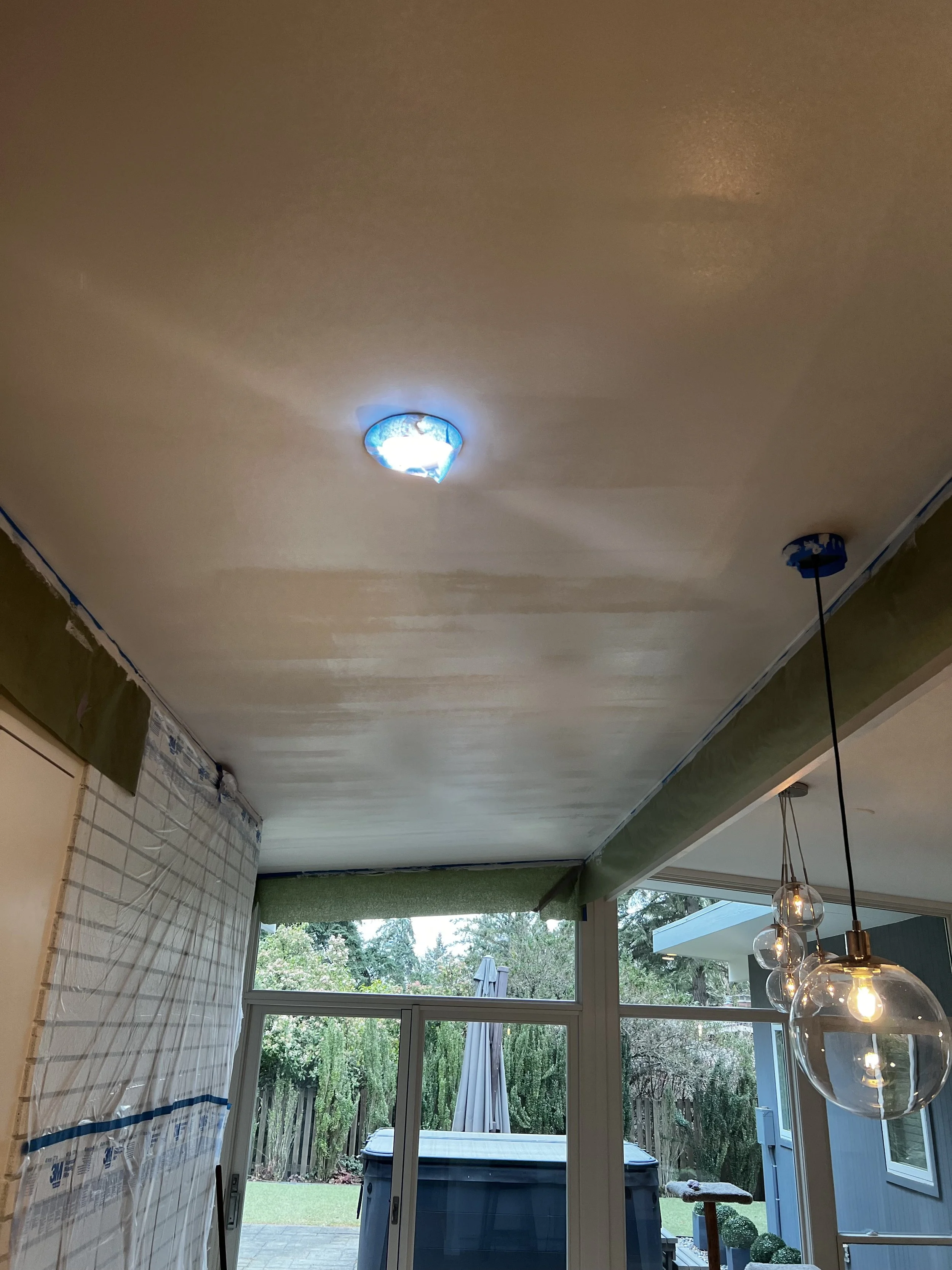 Beautiful Ceiling Restoration After Water Damage