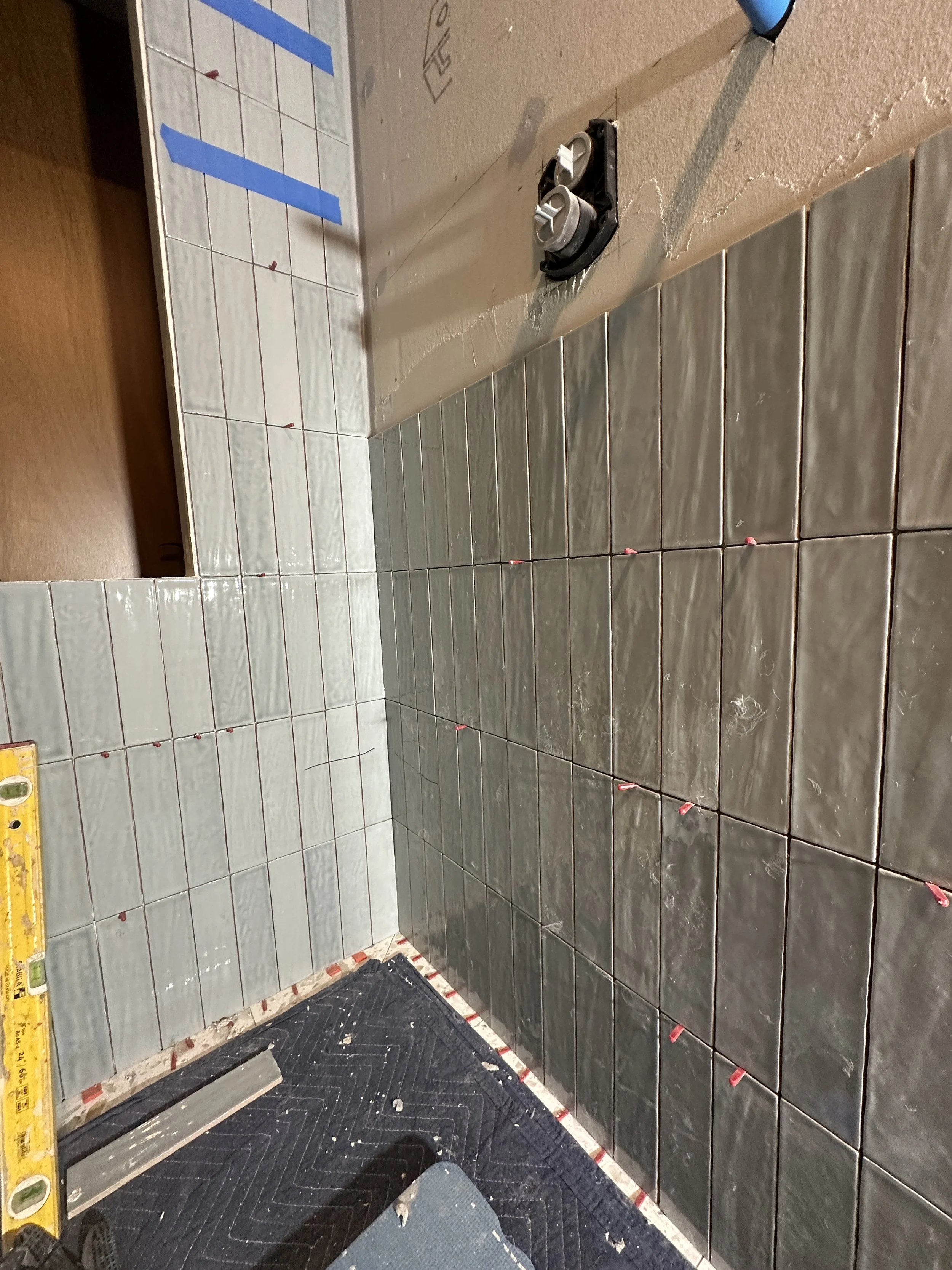 Baklinski Bathroom Remodel Tile Work