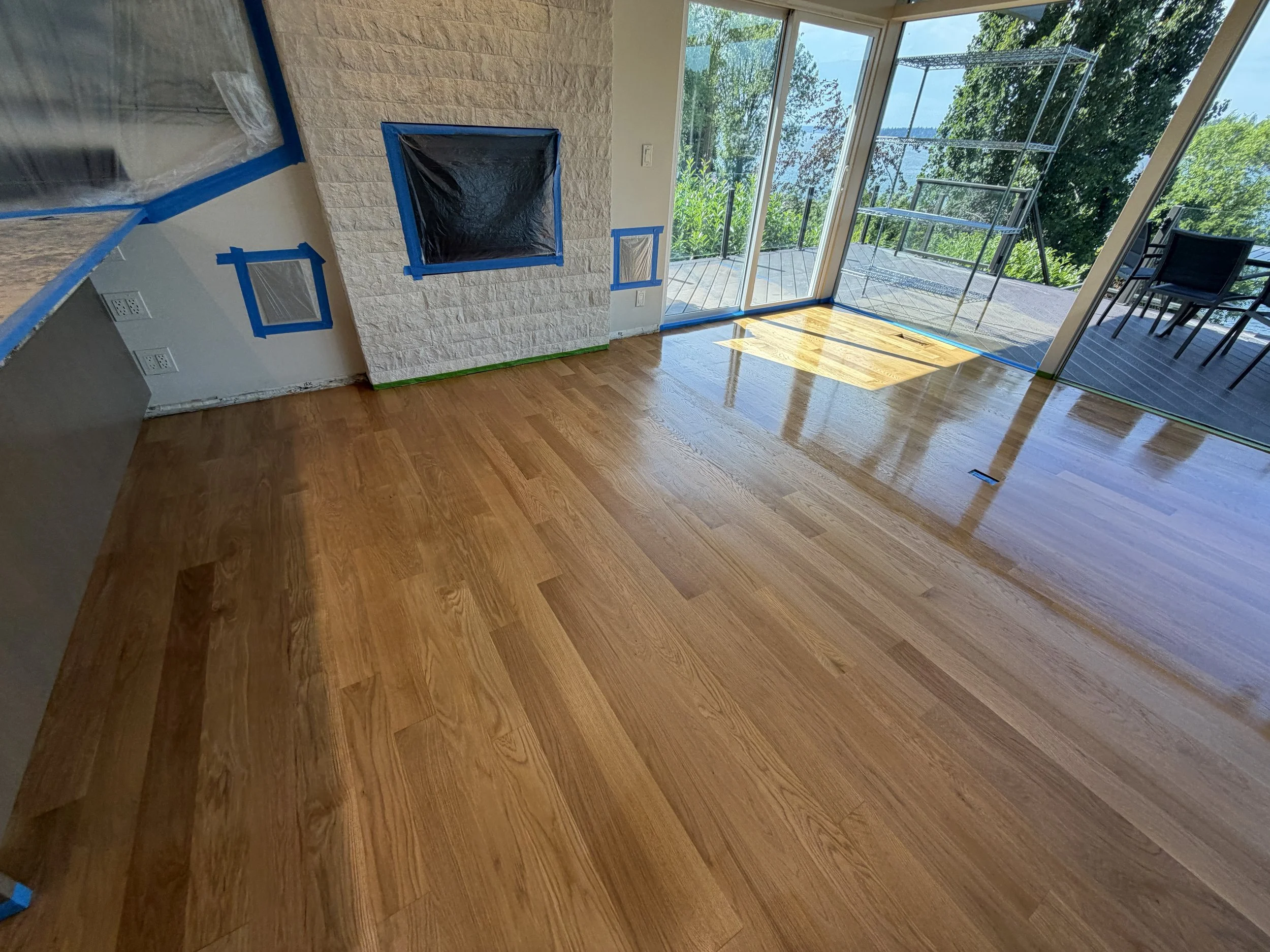 engineered wood floor refinishing Seattle