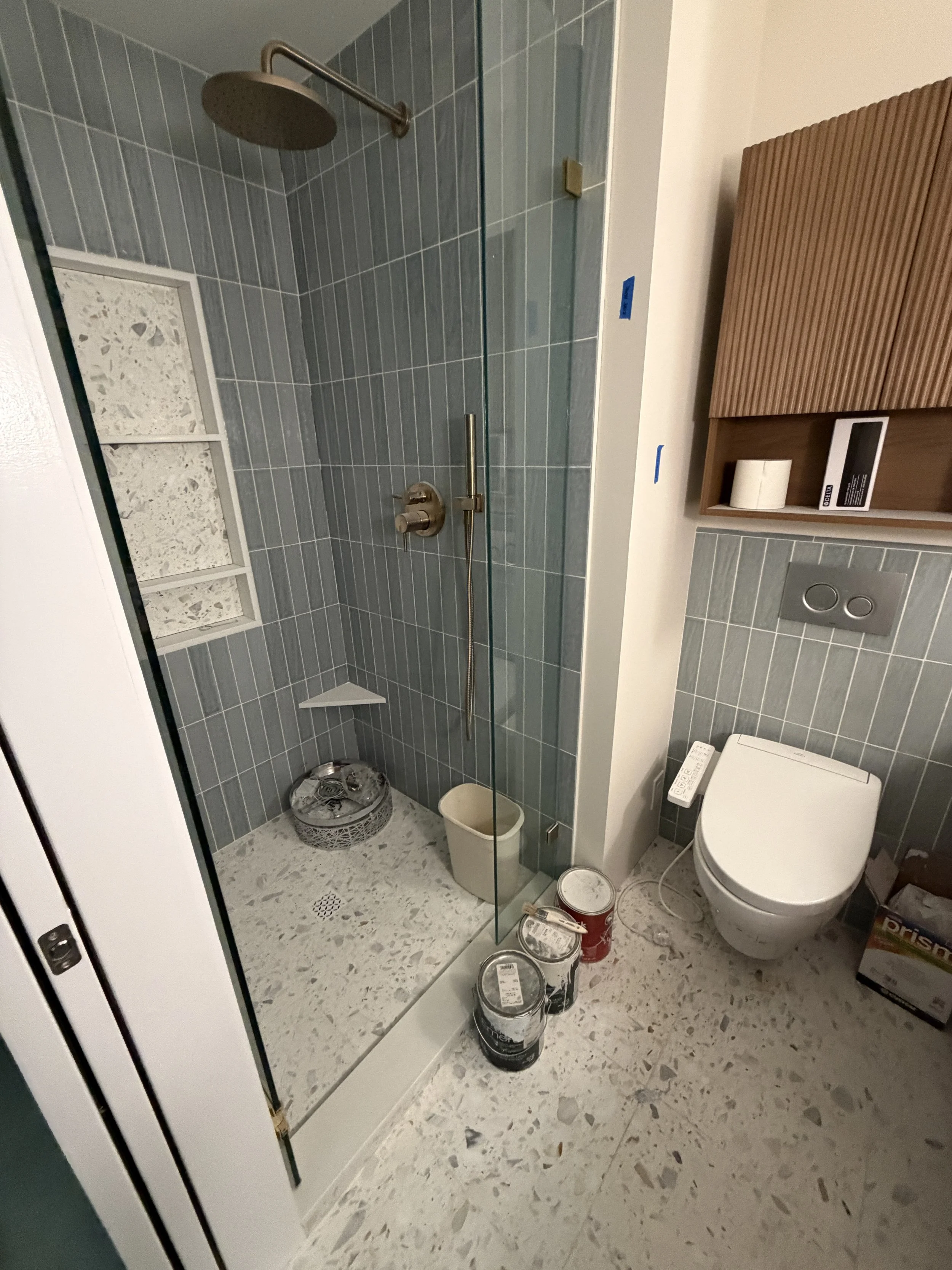 From Bathroom Tango to Easy Walk-In: How We Opened Up a Tight Mercer Island Master Bath