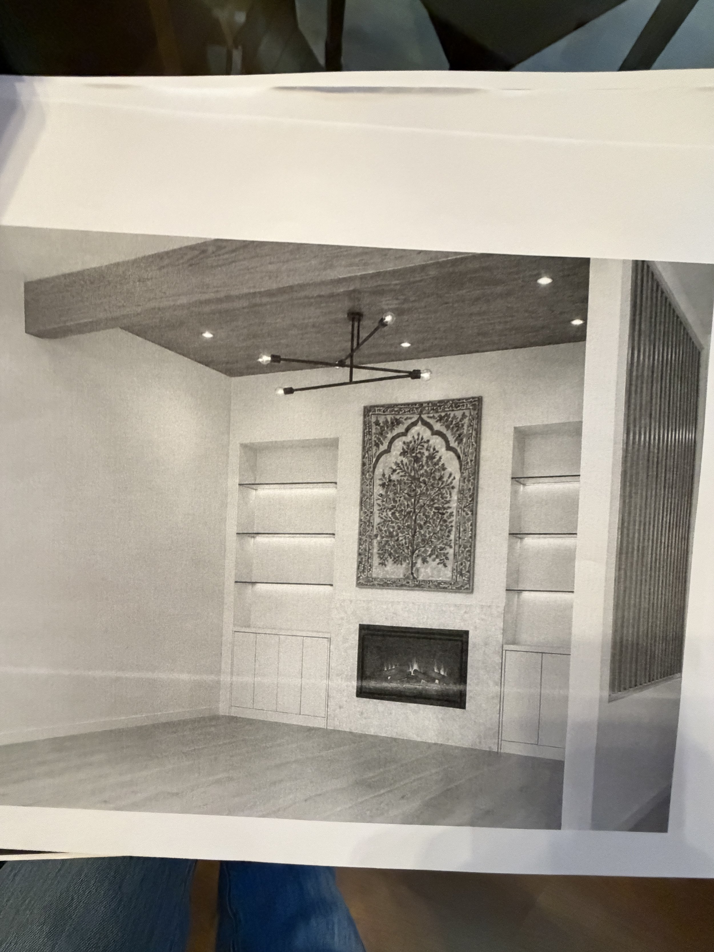 fireplace-remodel-bellevue-floor- protection-day-one.jpg
