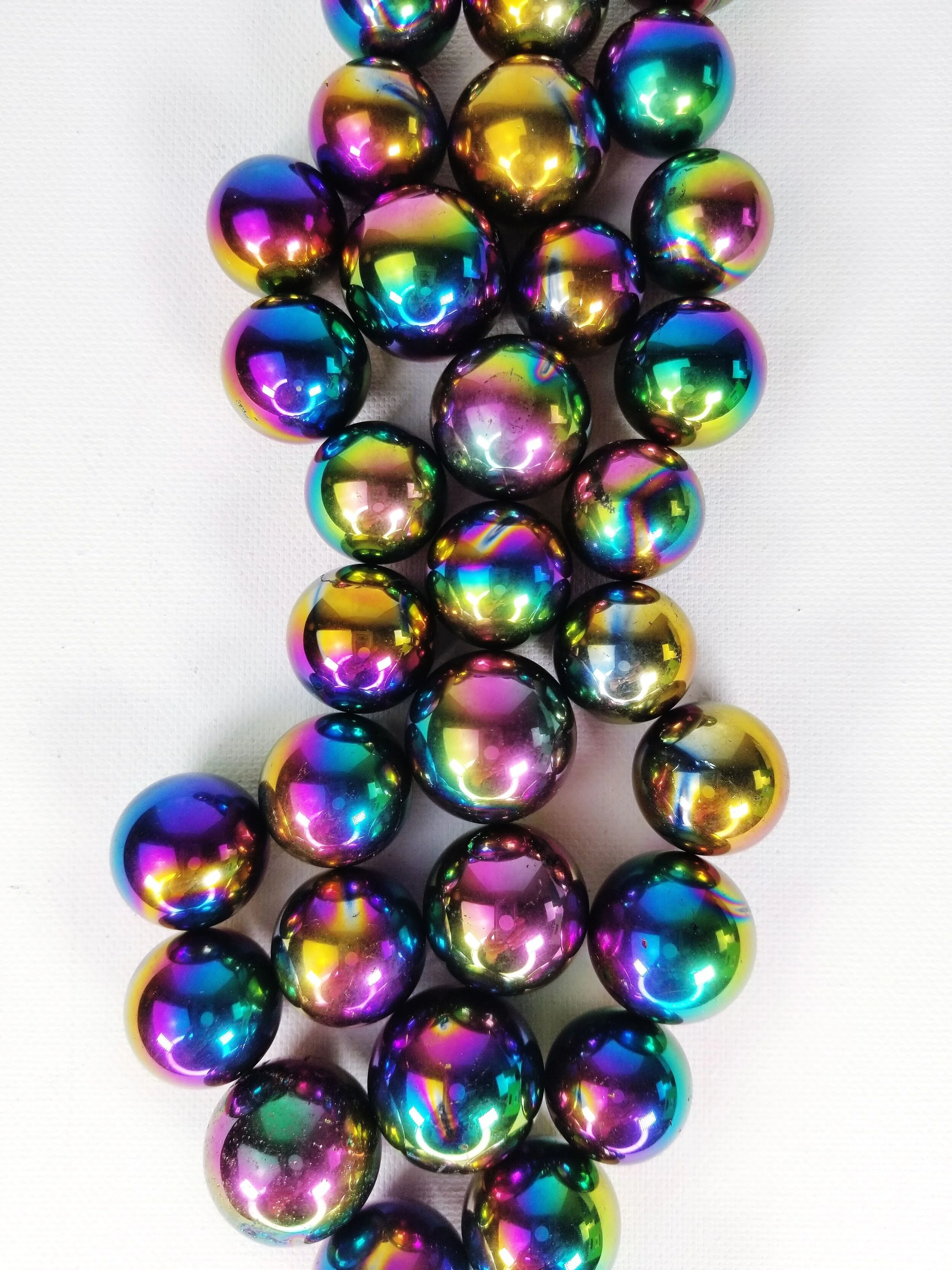 Rainbow Titanium Aura Mini Spheres
