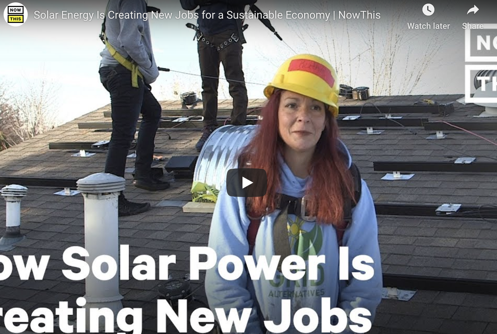 Solar Energy Is Creating New Jobs for a Sustainable Economy | NowThis