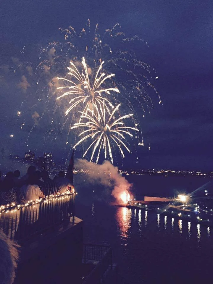 Fireworks Above the Hudson: Happy Fourth of July!