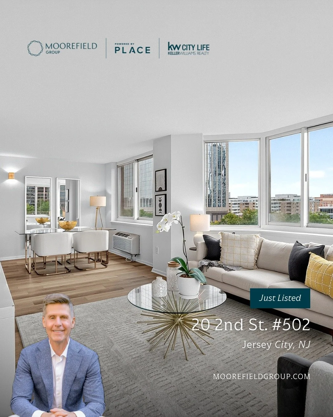 🏡 JUST LISTED! 🏡  

📍 20 2nd St. #502
Jersey City, NJ 07302

🛏️ 2 Beds 
🛁 2 Baths
💰 $975,000

Enjoy southern and partial Manhattan views with this newly updated, contemporary 2 bed 2 bath condo in Mandalay on the Hudson, one of Jersey City&rsqu