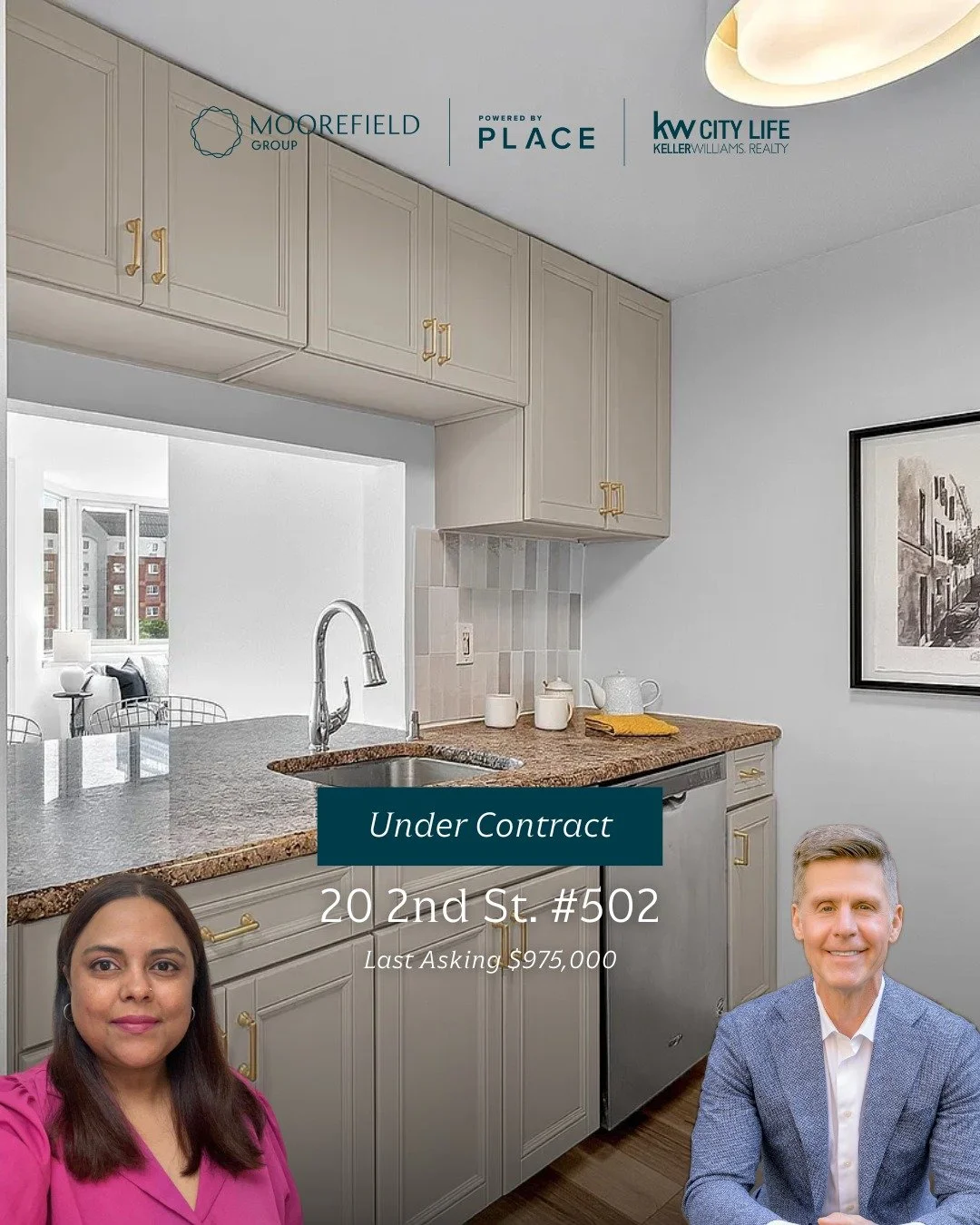 👏 Under Contract! 👏
📍 20 2nd St. #502
Jersey City, NJ 07302
This light-filled corner condo with walls of windows and an unbeatable Downtown JC location is officially under contract! ☀️🏙️
We’re thrilled to share that we proudly represente