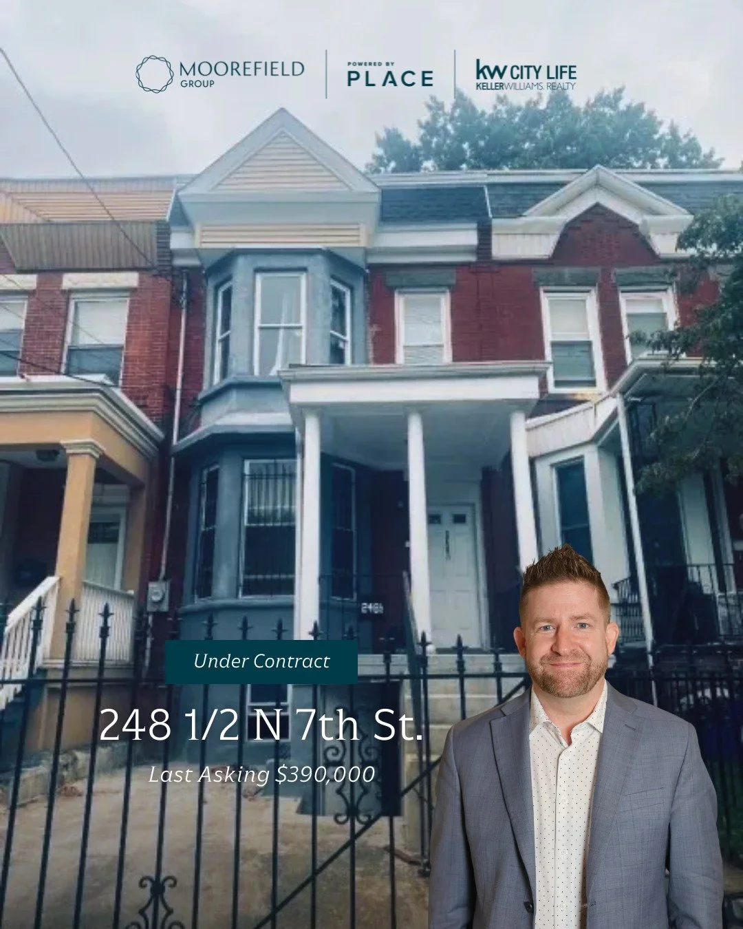 👏 Under Contract! 👏
📍 248 1/2 N 7th St.
Newark City, NJ 07107
Excited to share that our buyers are officially under contract on this beautifully updated half duplex in Newark! 🎉
From the bright open layout to the sleek kitchen and private park