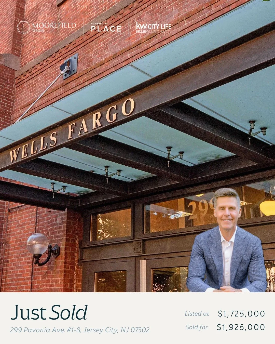 💫 JUST SOLD! 💫
📍 299 Pavonia Ave. #1-8
Jersey City, NJ 07302
We’re thrilled to share that we represented the buyers in this exceptional residence at the Wells Fargo Lofts, one of Jersey City’s most iconic and sought-after historic bu