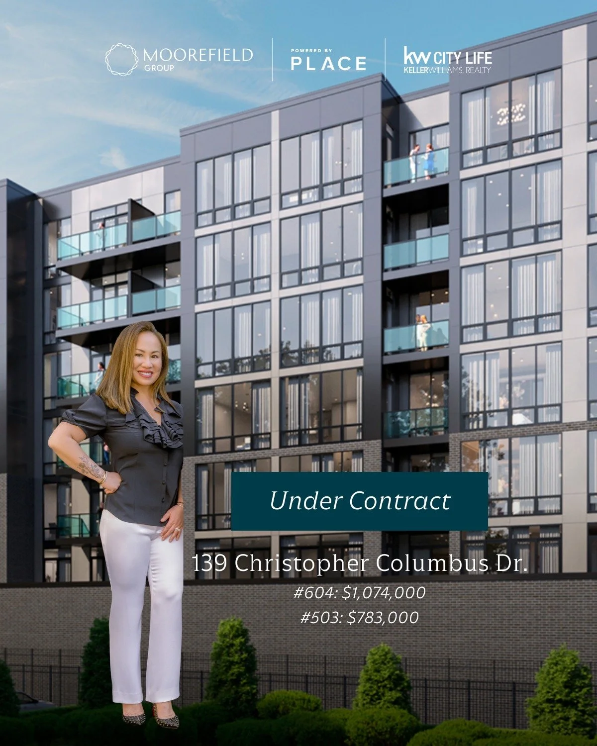 👏 UNDER CONTRACT 👏
📍 139 Christopher Columbus Dr.
Jersey City, NJ 07302
Two residences are now under contract by our very own @tinaparadisorealtor 🌟
Unit #604 secured at $1,074,000 and Unit #503 secured at $783,000 with parking included. 🙌🚗
