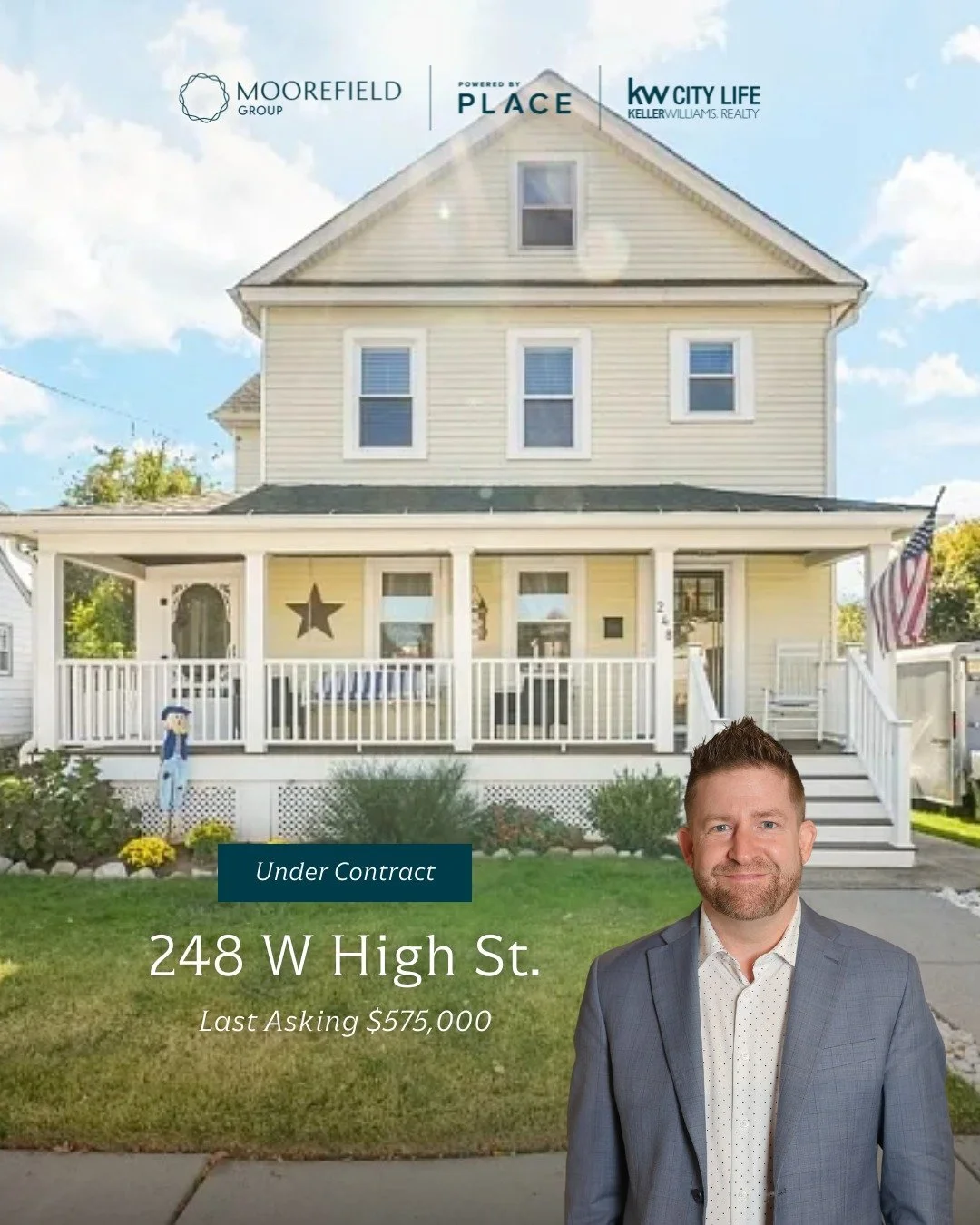 👏 Under Contract! 👏
📍 248 W High St.
Bound Brook, NJ
We’re excited to share that our buyers are officially under contract on this charming, fully updated home! 🎉
Featuring spacious interiors, a welcoming front porch, and timeless curb ap