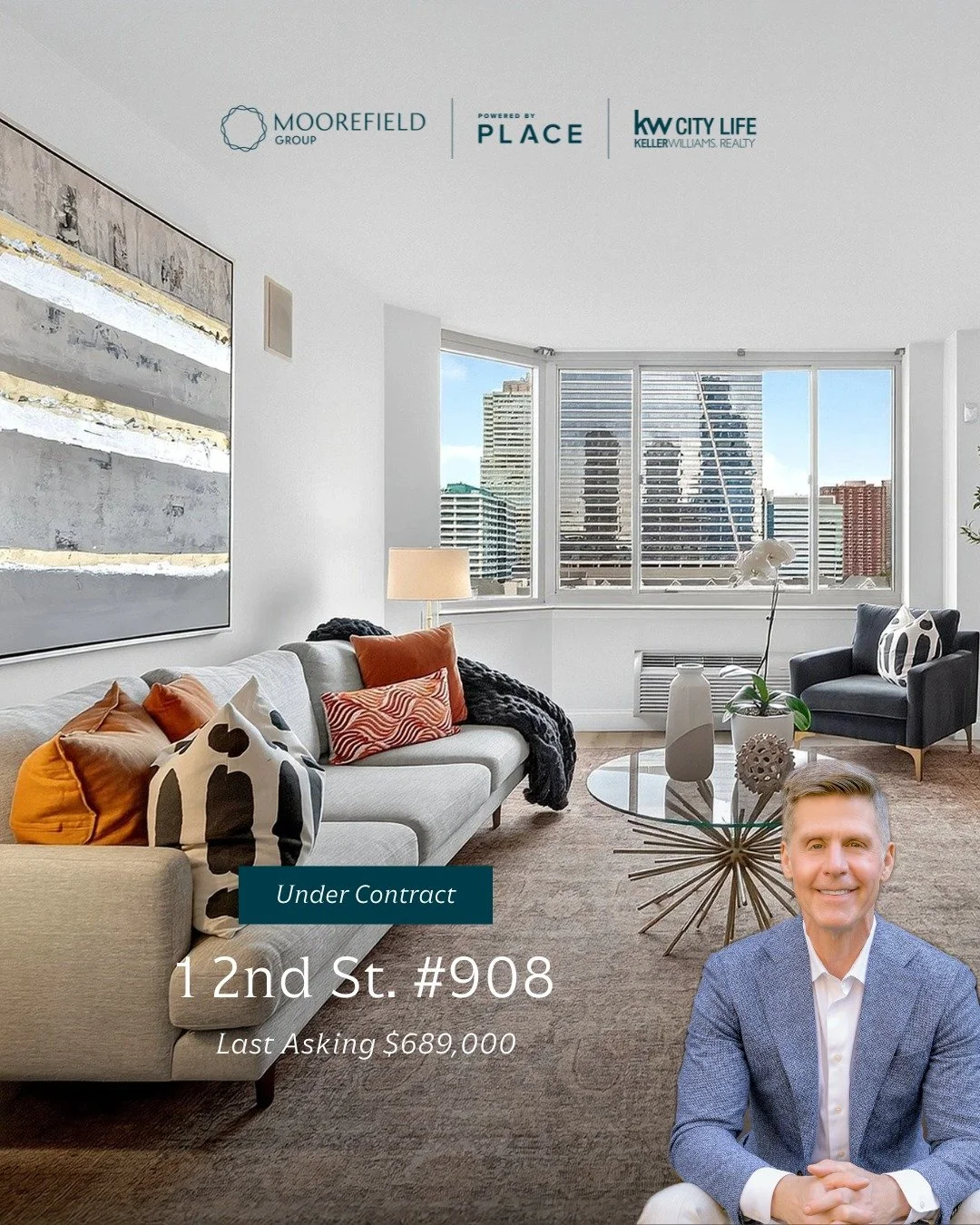 👏Under Contract👏
📍1 2nd St. #908
Jersey City, NJ 07302
This beautifully renovated waterfront condo is now under contract! 🙌
We’re proud to have represented our sellers on this stylish Portofino residence offering stunning city and river