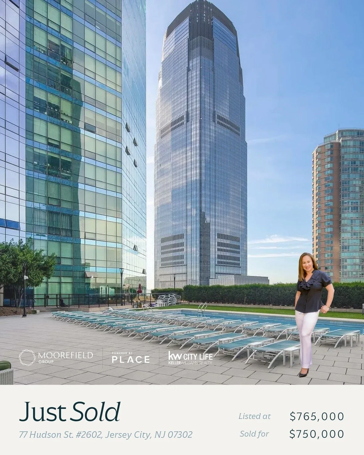 💫 JUST SOLD! 💫

📍 77 Hudson St. #2602 
Jersey City, NJ 07302

Congratulations to our buyers on the purchase of this absolutely stunning home at 77 Hudson! 🌇✨

Tina's buyer is a repeat client. It&rsquo;s his second property with us in just 1.5 yea
