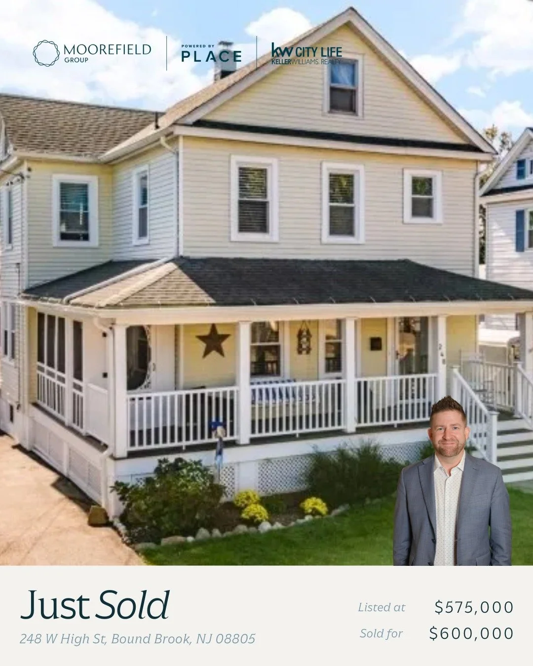 💫 JUST SOLD! 💫

📍 248 W High St.
Bound Brook, NJ 08805

Congratulations to our buyers on securing this beautiful home in Bound Brook! 🏡✨

Our clients have been actively pursuing several properties over the past few months. @jasoncoxrealestate nev
