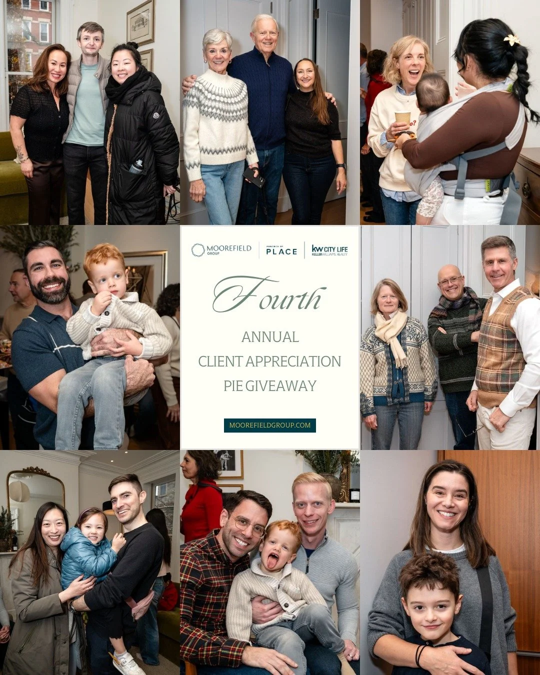 What an incredible day celebrating the people who make our business what it is. Our Fourth Annual Client Appreciation Pie Giveaway was filled with familiar faces, heartfelt conversations, and so much joy. 🤩

Thank you for being part of this growing 
