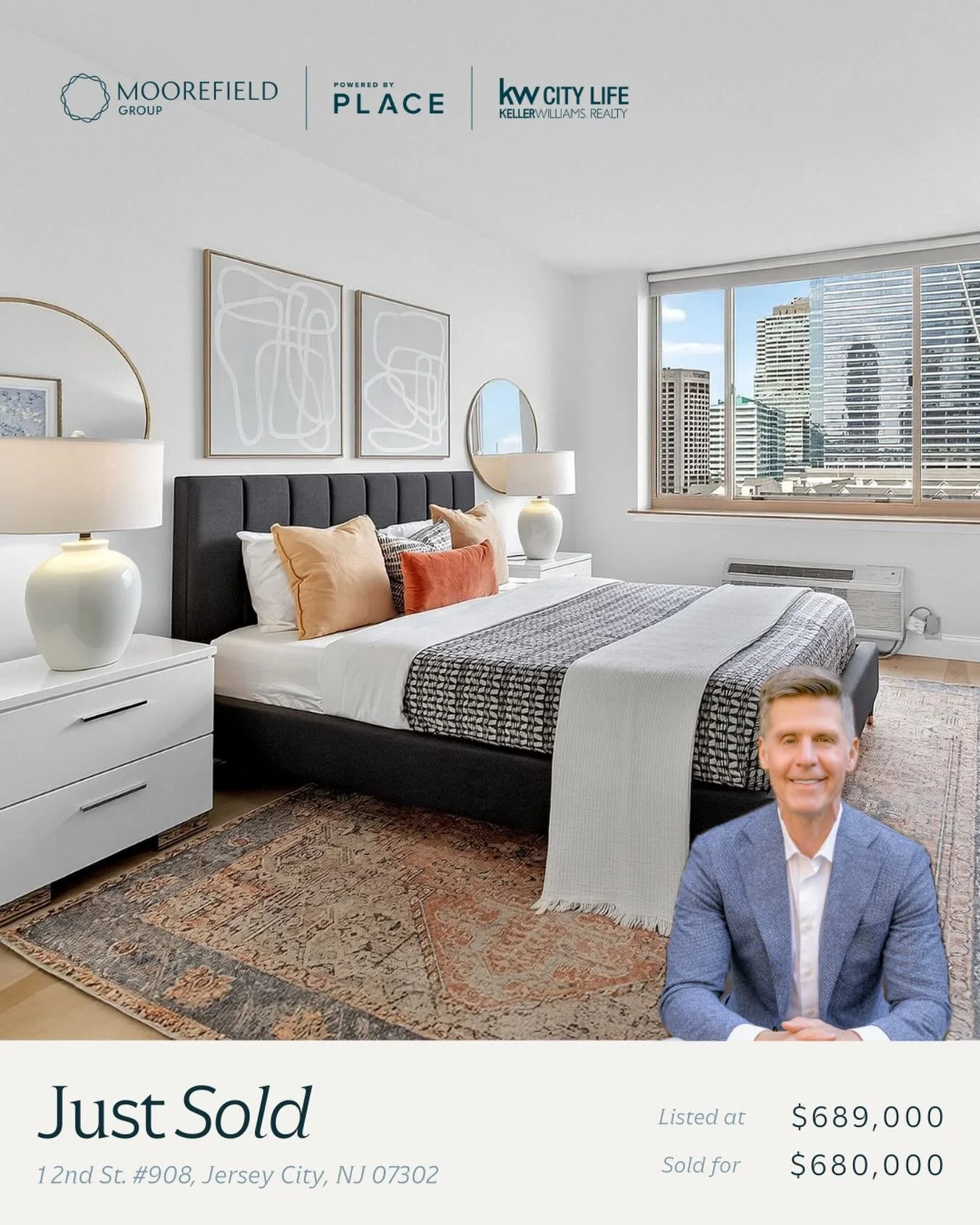 💫 JUST SOLD! 💫

📍 1 2nd St. #908
Jersey City, NJ 07302

Proud to represent the sellers on this beautifully renovated Portofino condo &mdash; a bright, north- and east-facing home with sweeping Manhattan and Hudson River views. With its clean white