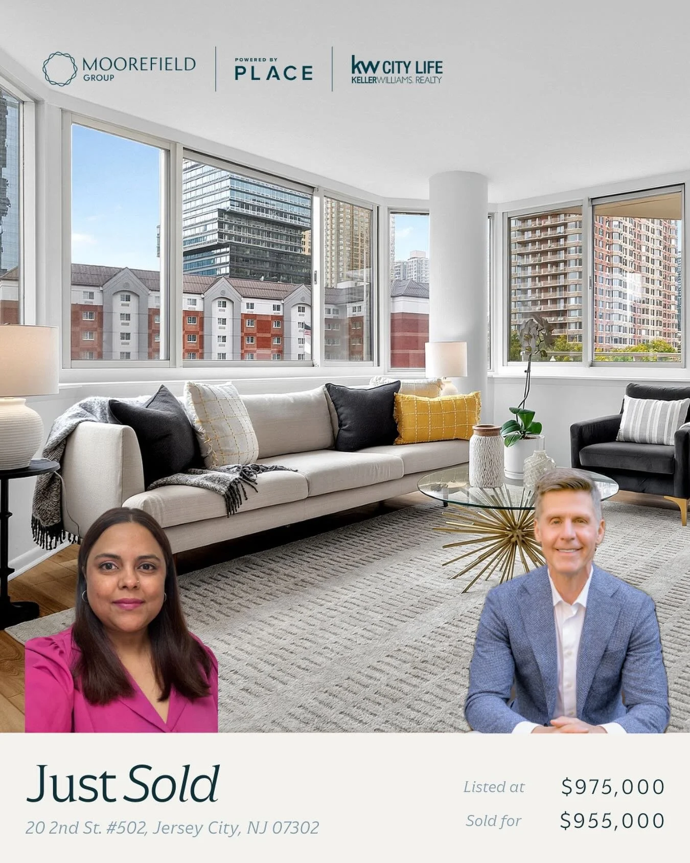 💫 JUST SOLD! 💫

📍 20 2nd St. #502, 
Jersey City, NJ 07302

Thrilled to share this Mandalay on the Hudson beauty is officially sold &mdash; and we proudly represented both the buyers and the sellers! 🙌

This newly updated 2 bed, 2 bath home featur