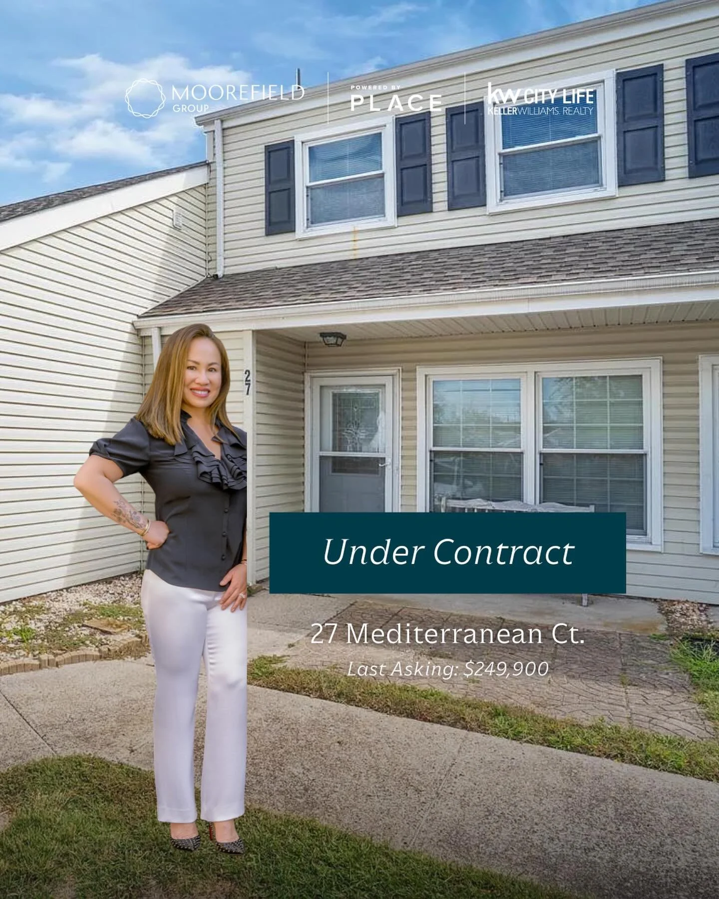 👏 Under Contract 👏

📍 27 Mediterranean Ct.
Barnegat, NJ 08005

Excited to share that @tinaparadisorealtor represented the buyers, and this Crosswinds condo is officially under contract! ✨

The entire unit has been freshly painted with new blinds i