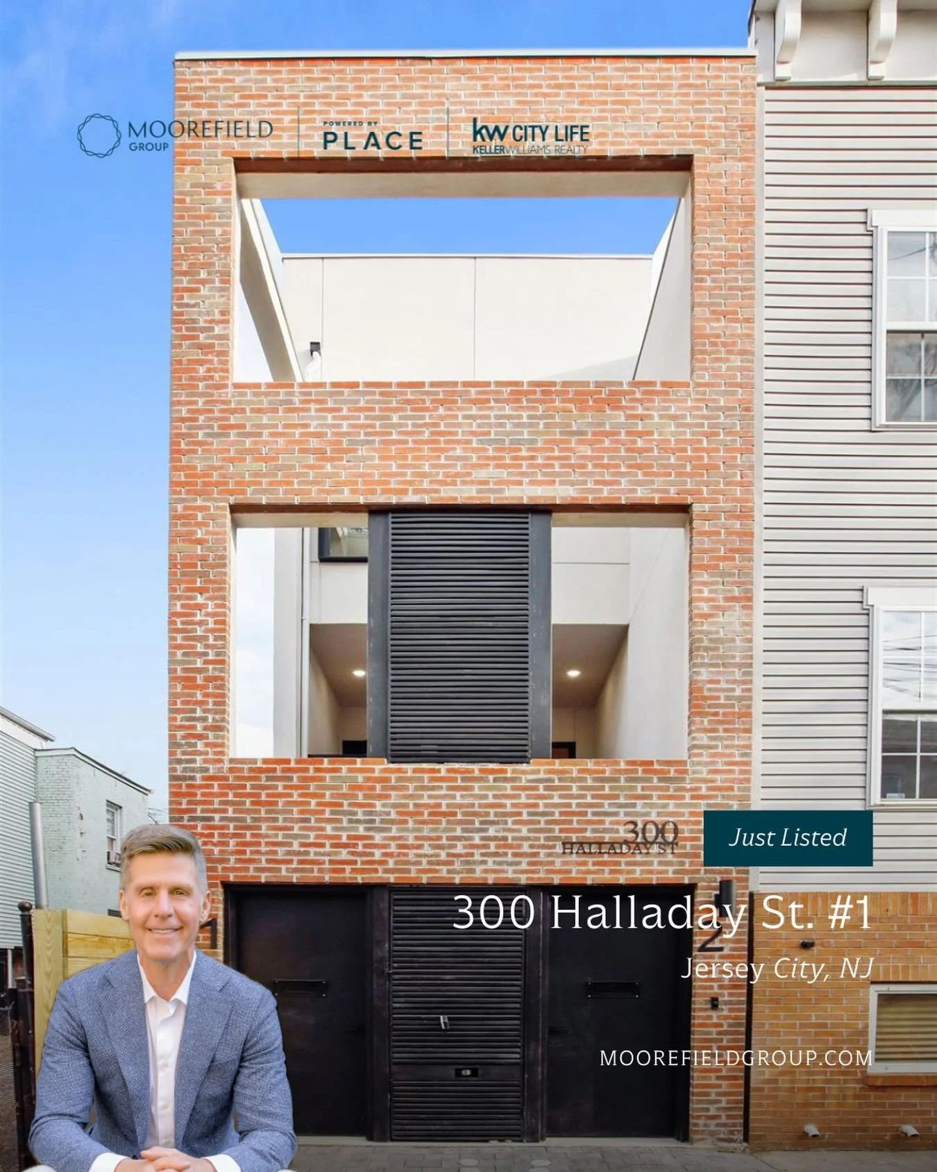 Just Listed for Rent!  300 Halladay St. #1 Jersey City, NJ 07302  Listed@ $2,350/mo 1 Bed | 1 Bath 650 sq. ft.  Presenting this exquisite rental opportunity &ndash; a meticulously designed 1-bedroom, 1-bathroom haven featuring continuous hardwood flo
